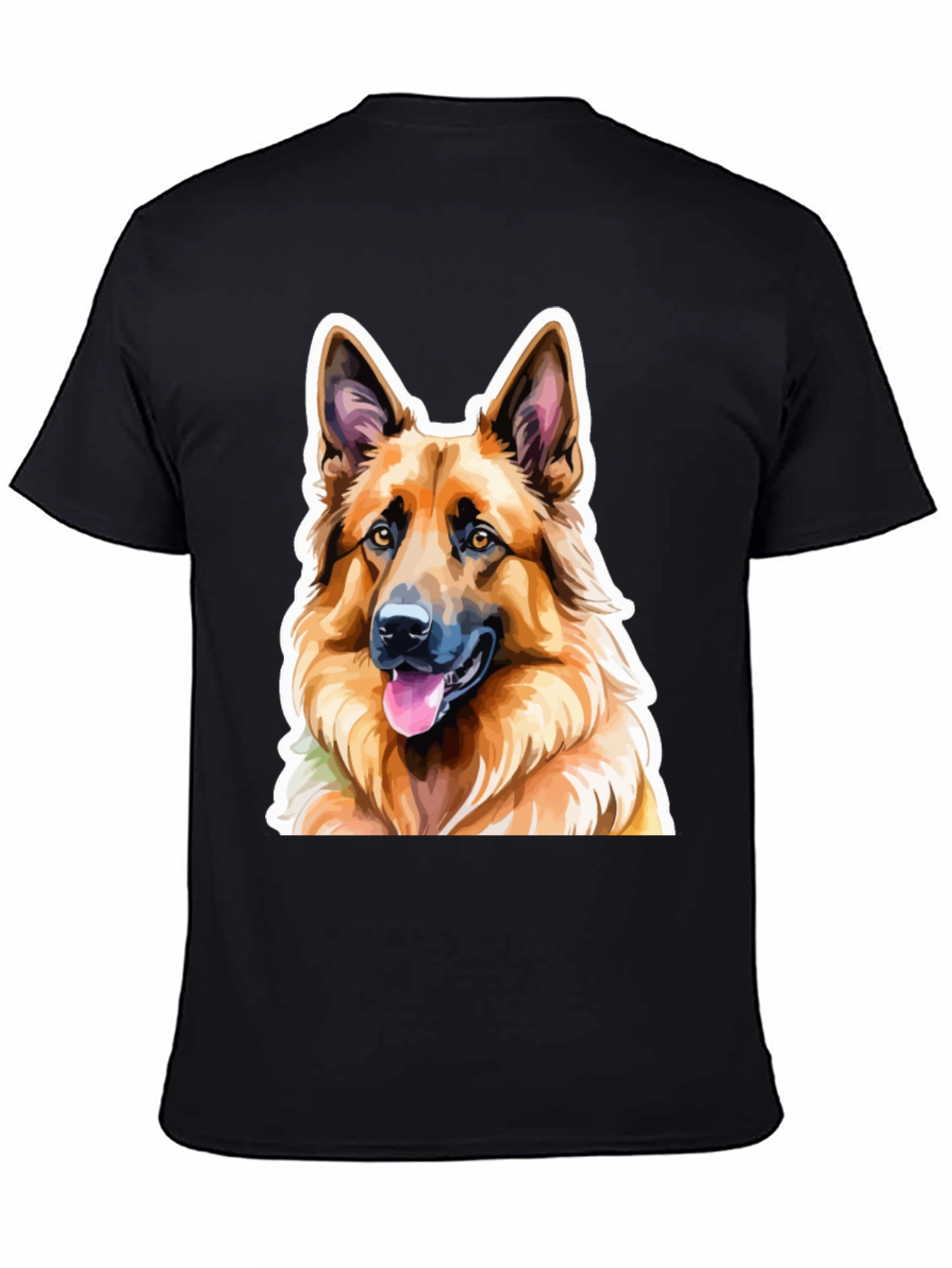 German Shepherd Graphic Tee - Dog Lovers Shirt