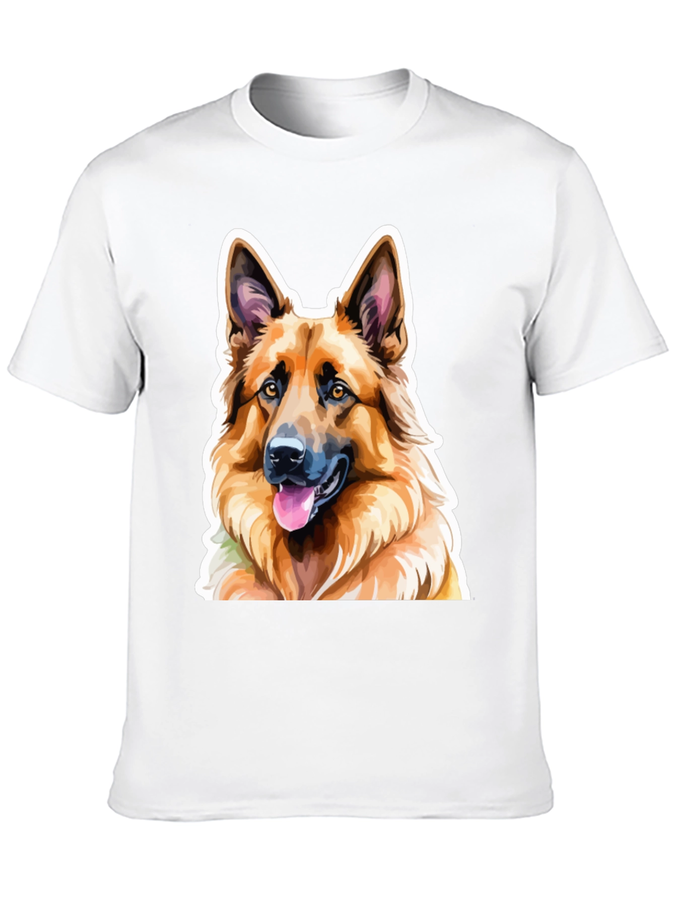 German Shepherd Graphic Tee - Dog Lovers Shirt