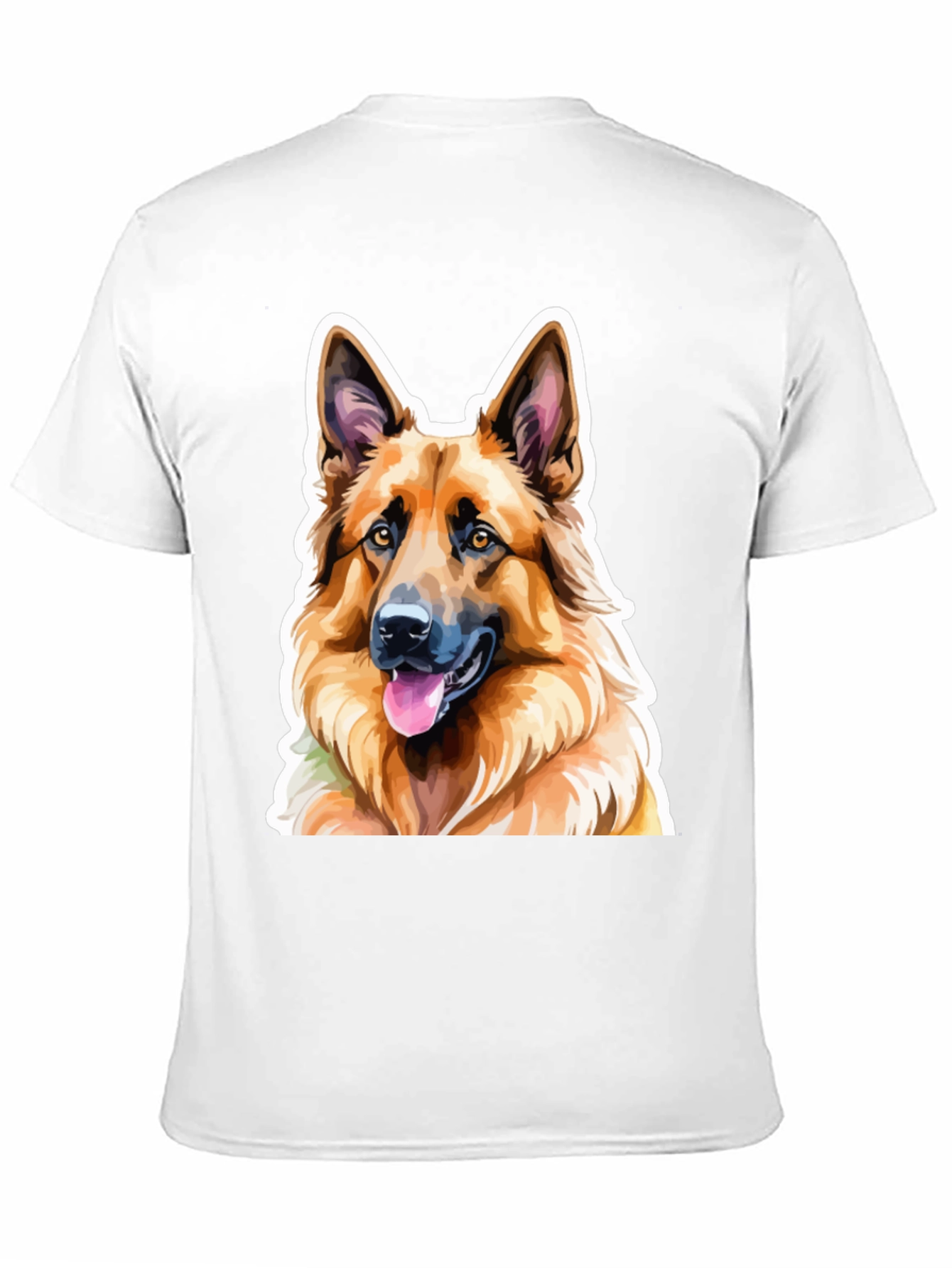 German Shepherd Graphic Tee - Dog Lovers Shirt