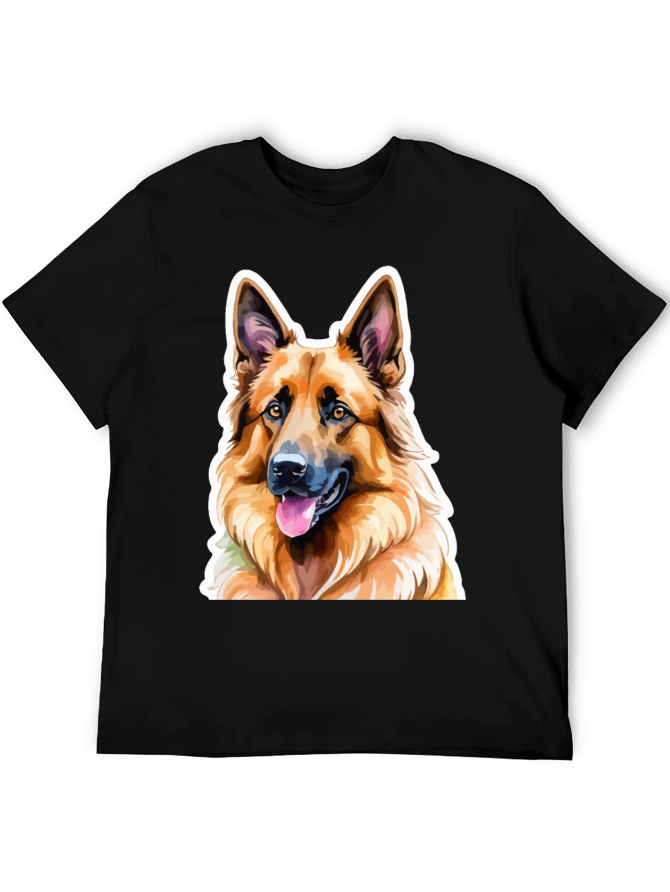 German Shepherd Graphic Tee - Dog Lovers Shirt