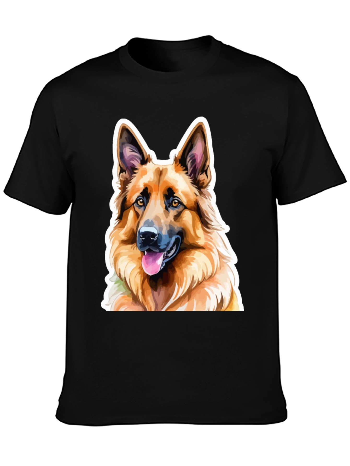 German Shepherd Graphic Tee - Dog Lovers Shirt