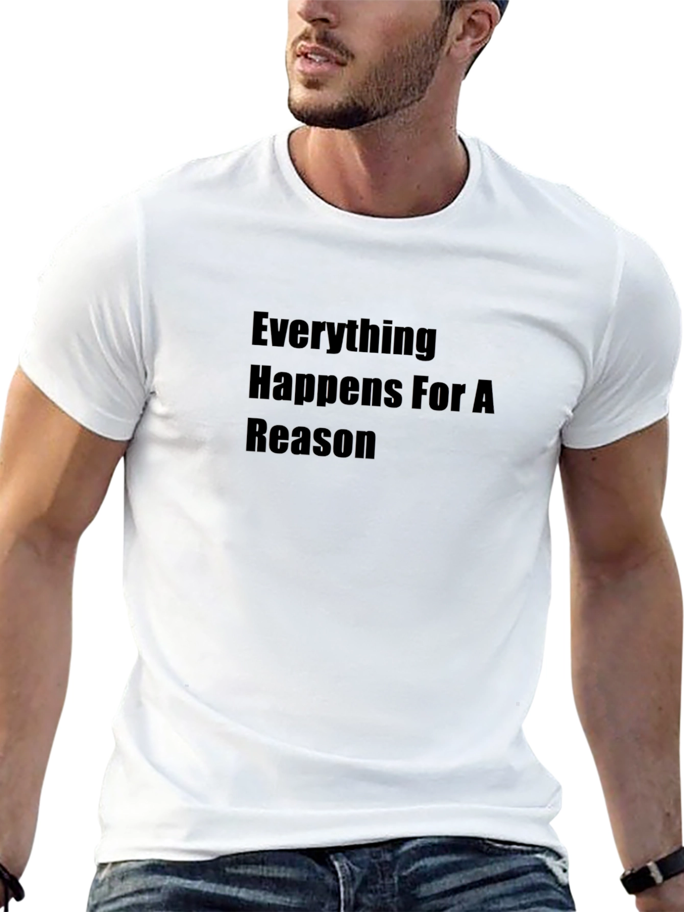 Everything Happens for a Reason Black T-Shirt