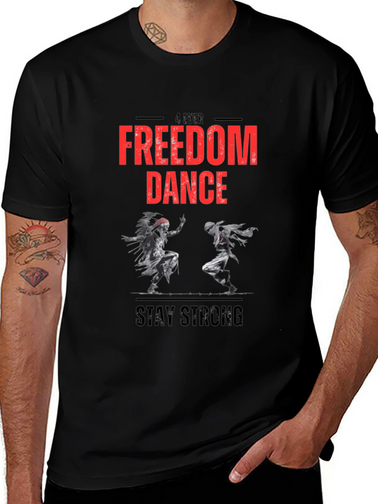 Freedom Dance Graphic T-Shirt