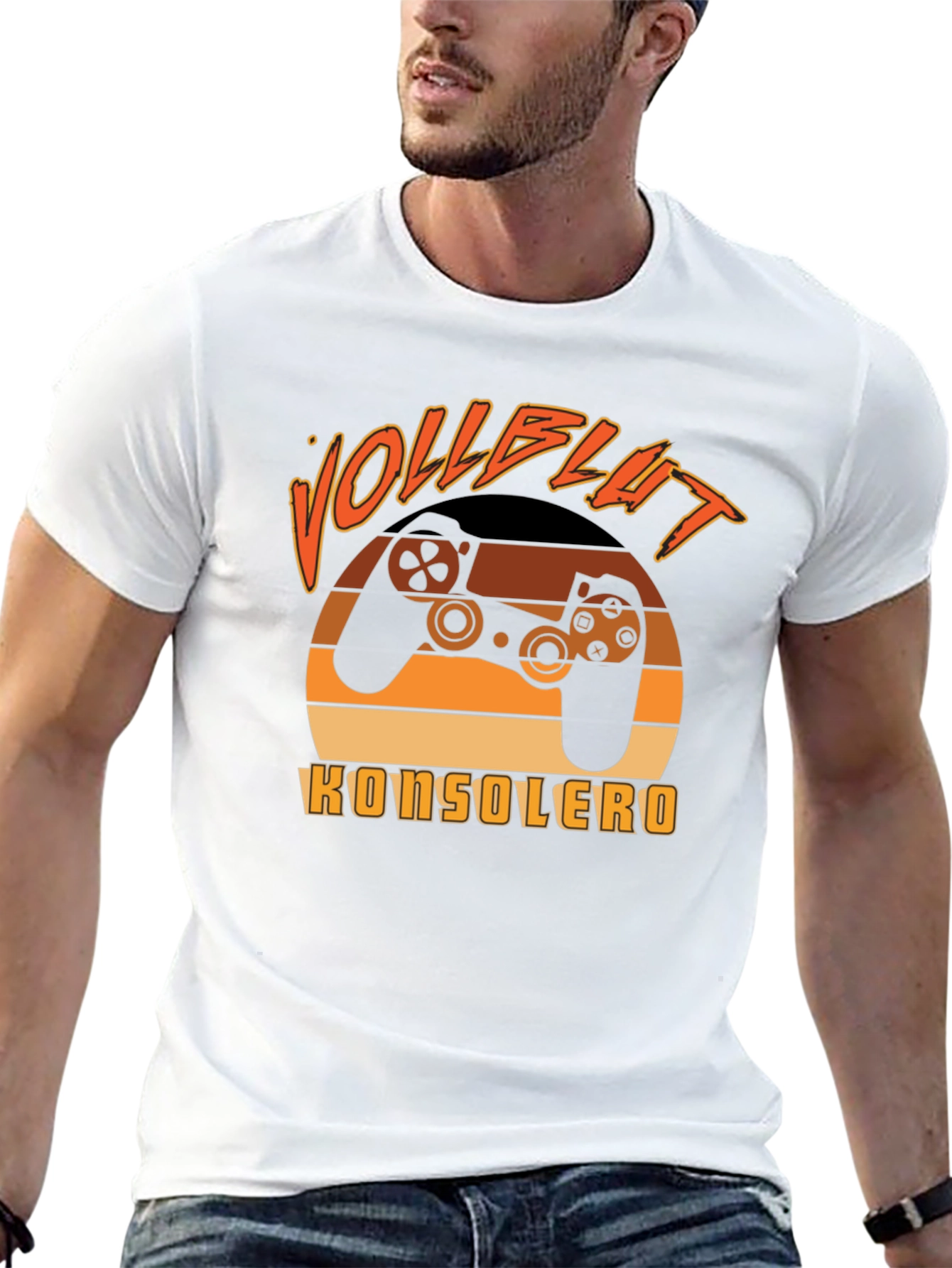 Vollblut Konsolero Retro Gaming T-Shirt