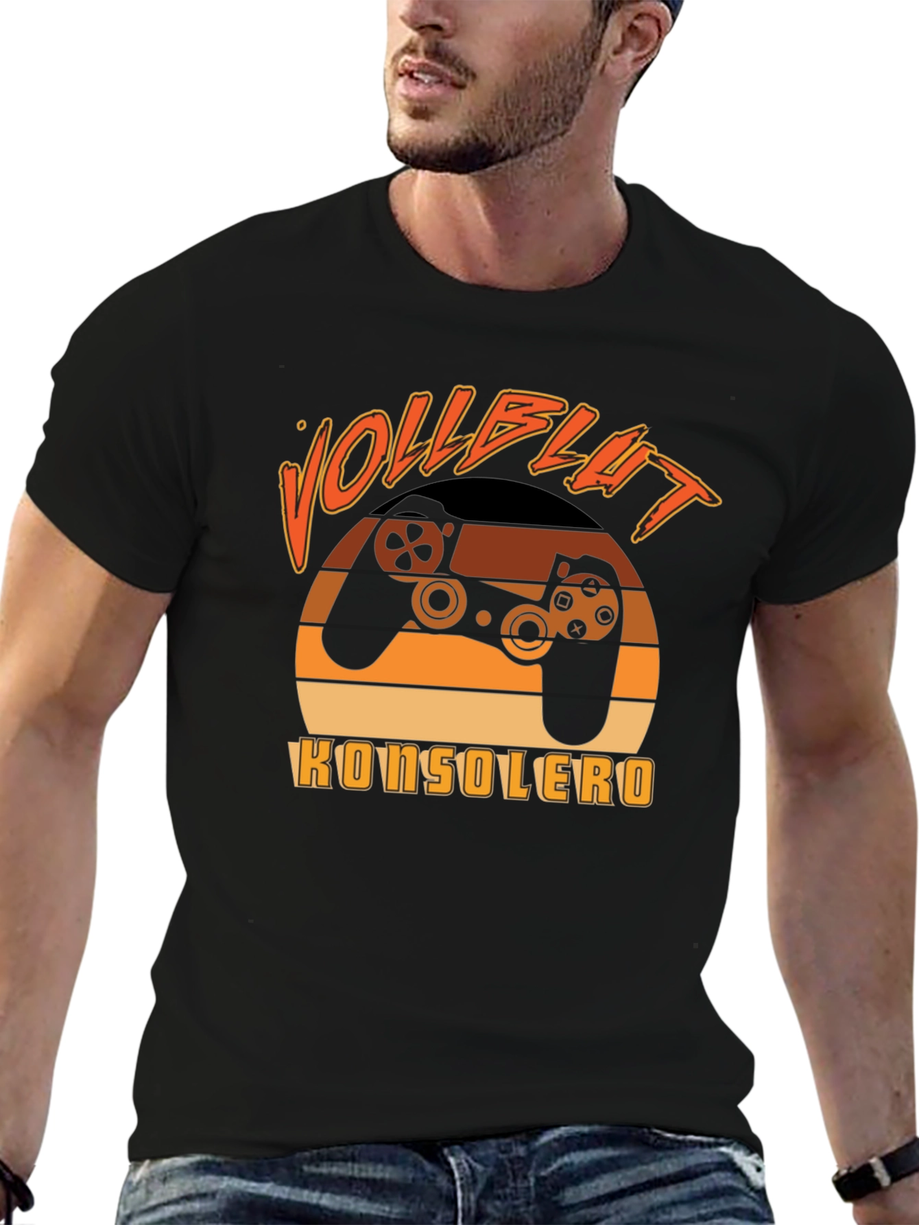 Vollblut Konsolero Retro Gaming T-Shirt