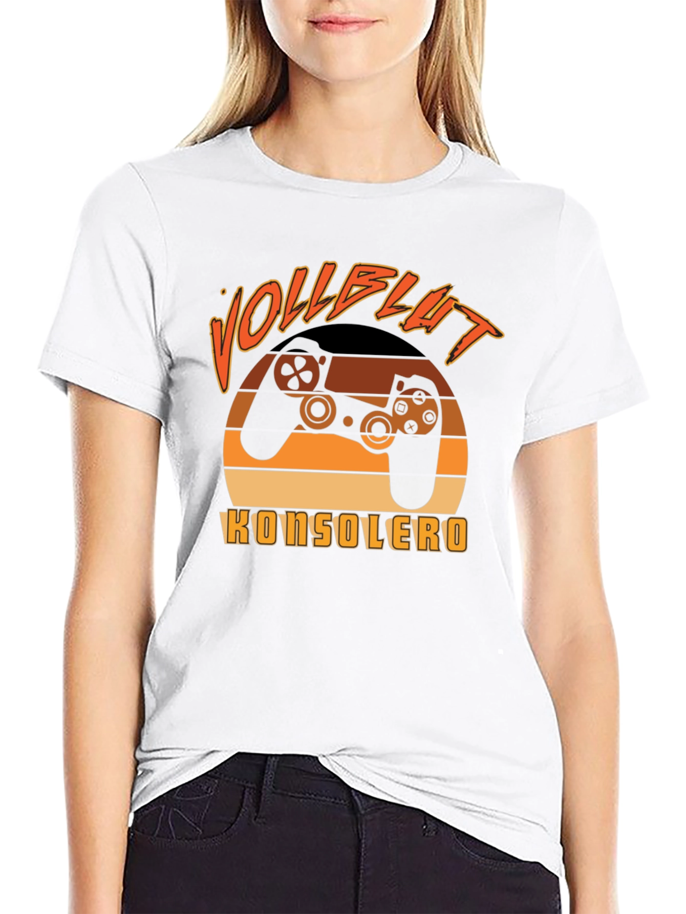 Vollblut Konsolero Retro Gaming T-Shirt