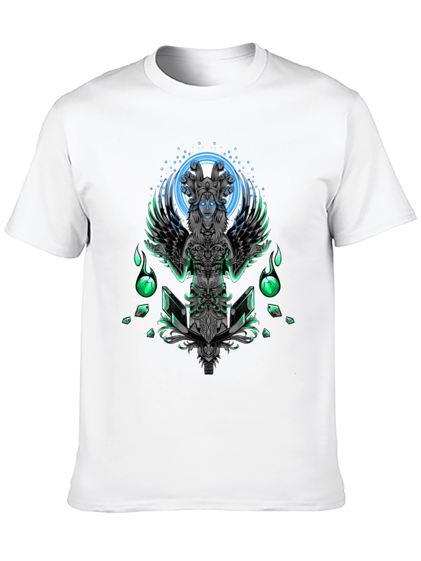 Mystic Serpent Queen Graphic T-Shirt