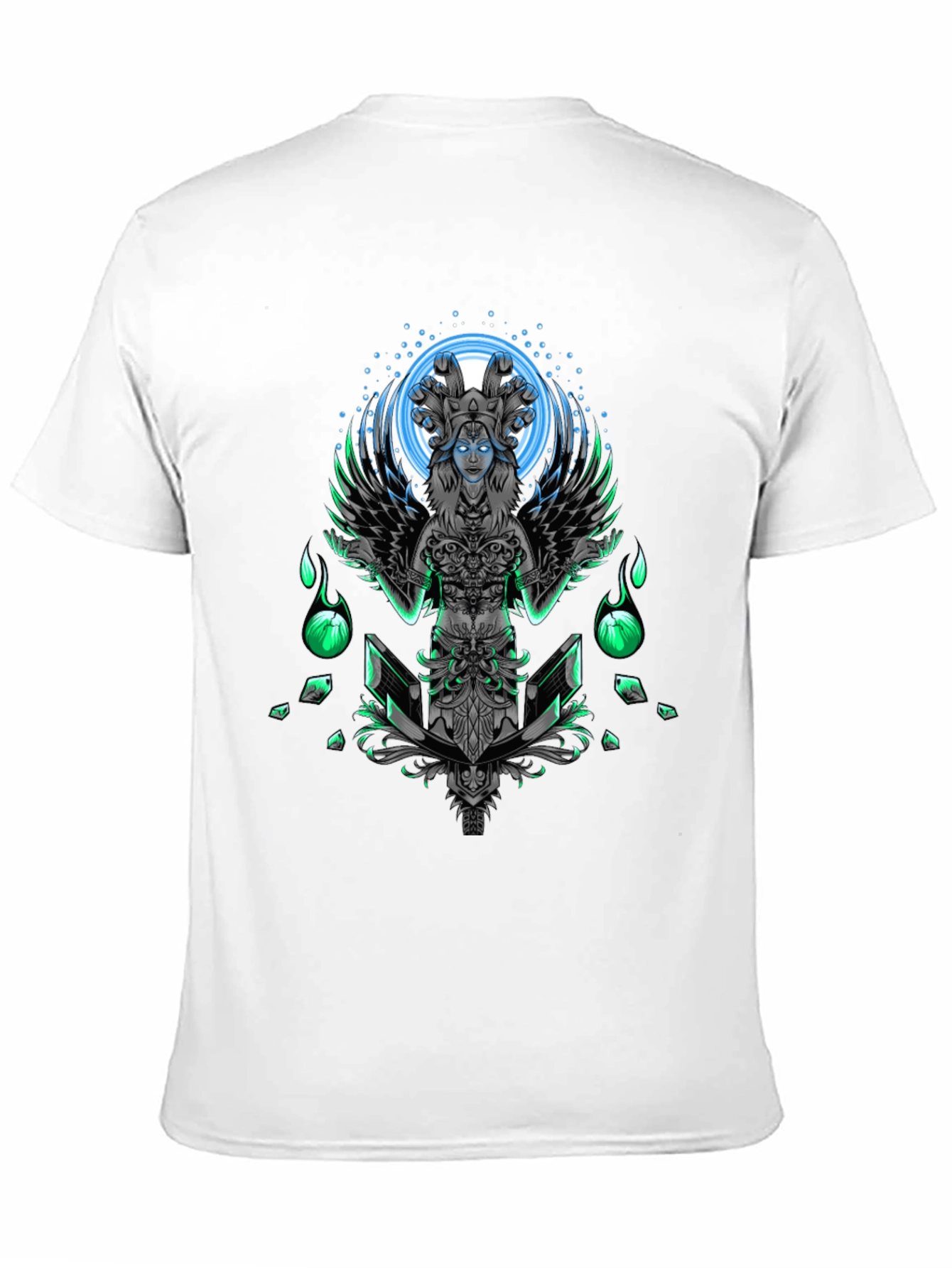Mystic Serpent Queen Graphic T-Shirt