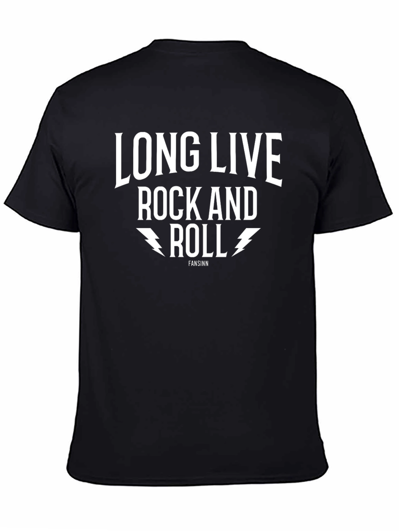 Long Live Rock and Roll Black T-Shirt
