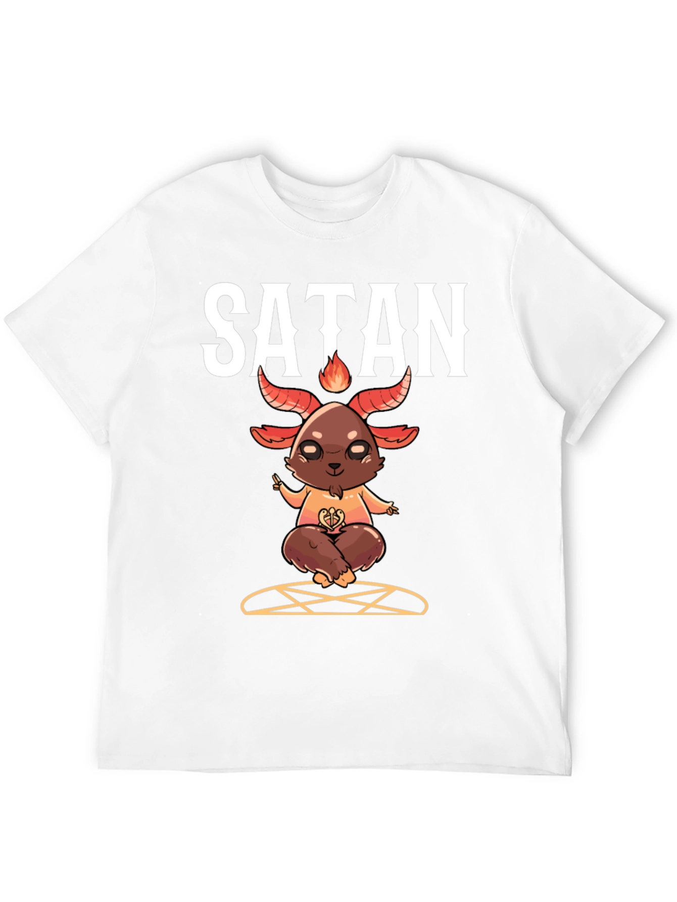 Satan Goat T-Shirt - Occult Cute Demon