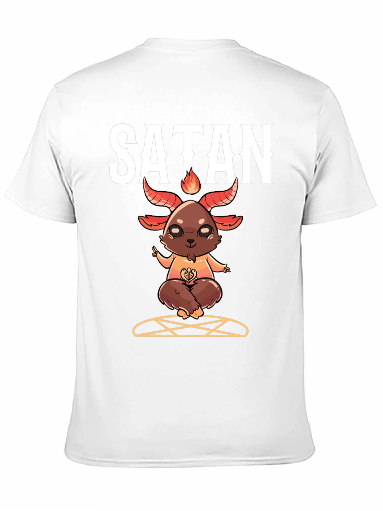 Satan Goat T-Shirt - Occult Cute Demon