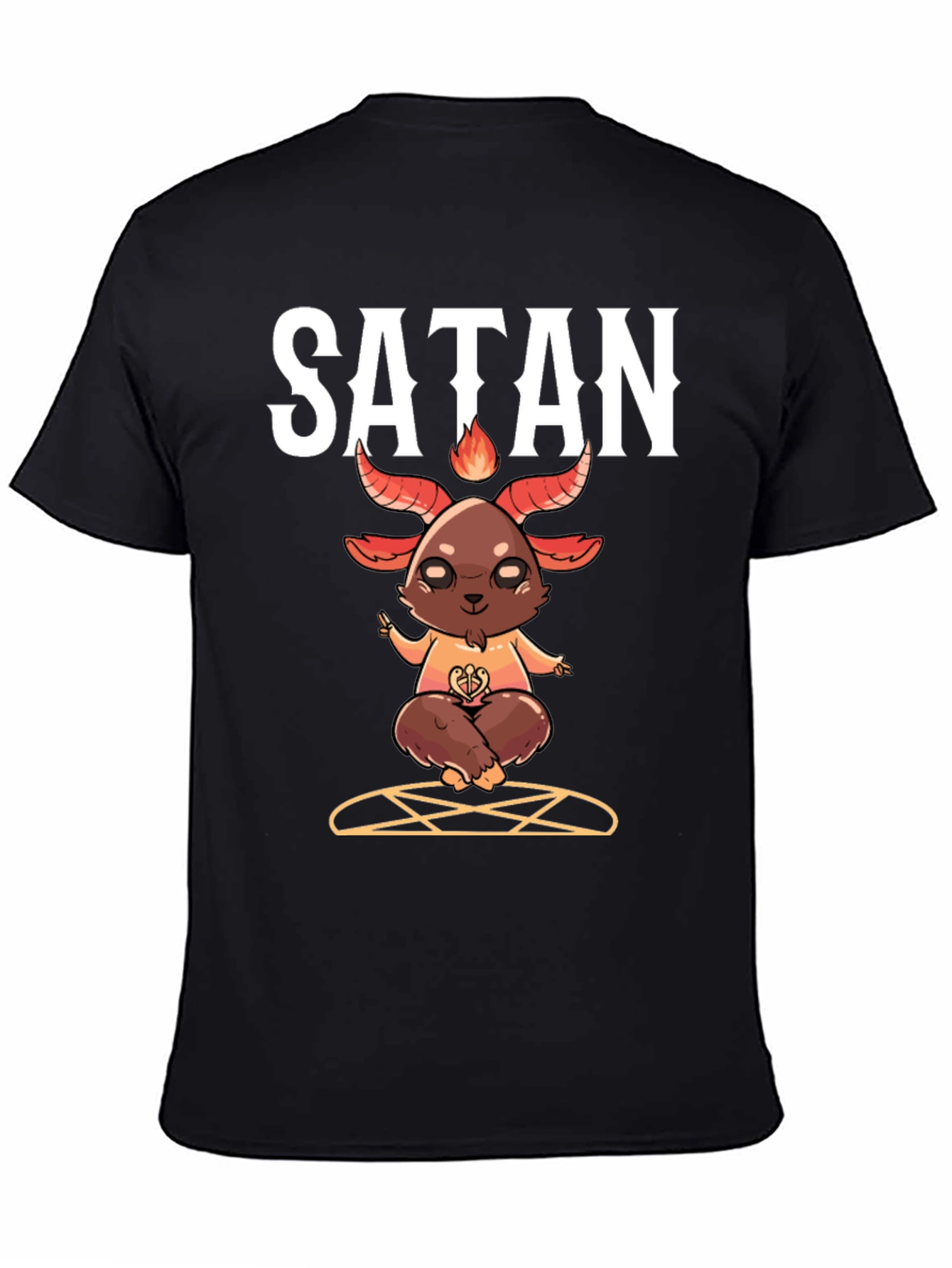 Satan Goat T-Shirt - Occult Cute Demon