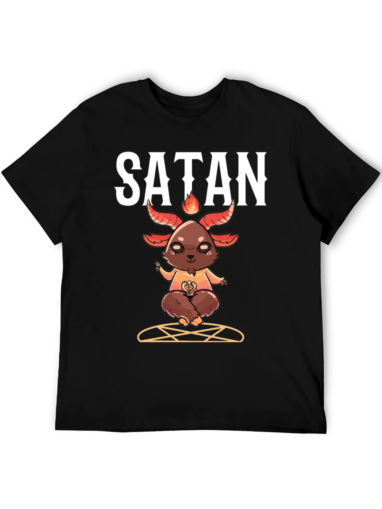 Satan Goat T-Shirt - Occult Cute Demon