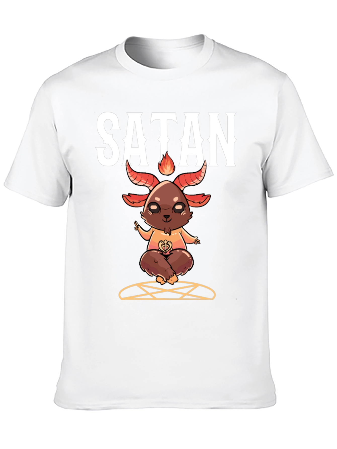 Satan Goat T-Shirt - Occult Cute Demon