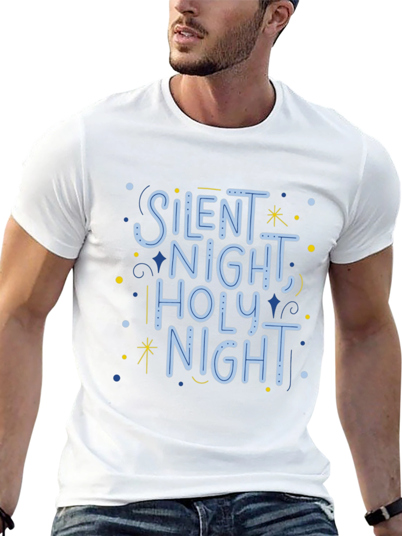 Silent Night Holy Night Graphic Tee