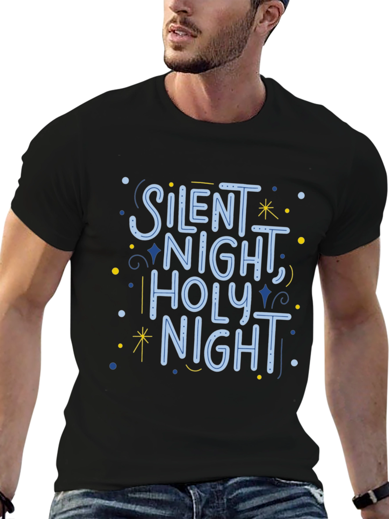 Silent Night Holy Night Graphic Tee
