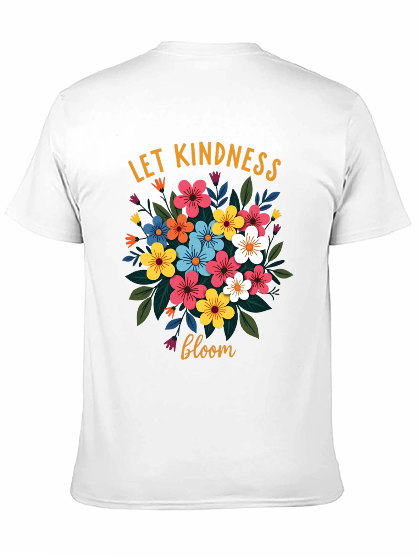 Let Kindness Bloom Floral Graphic T-Shirt