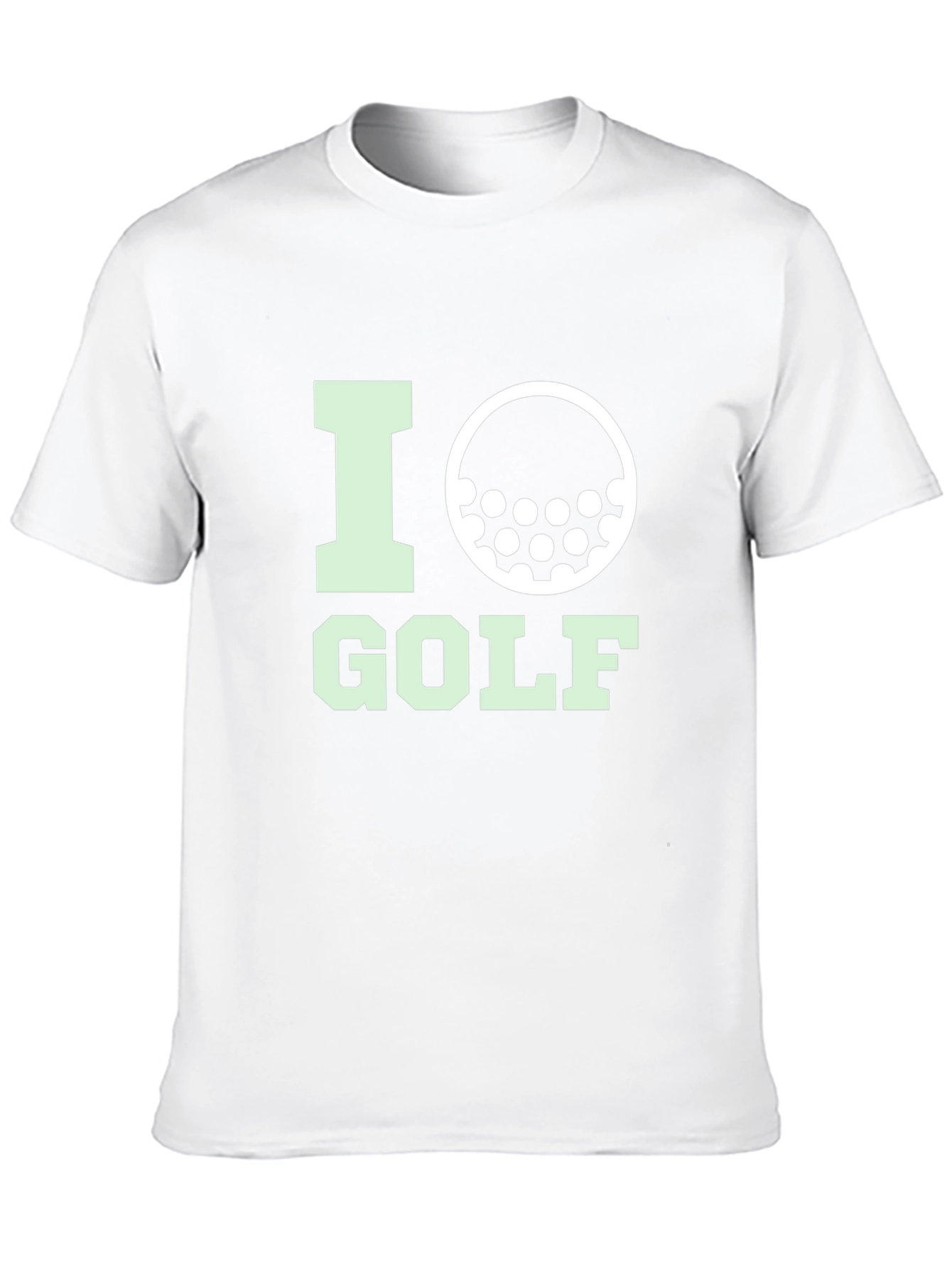 I Heart Golf T-Shirt - Novelty Golf Lover Tee