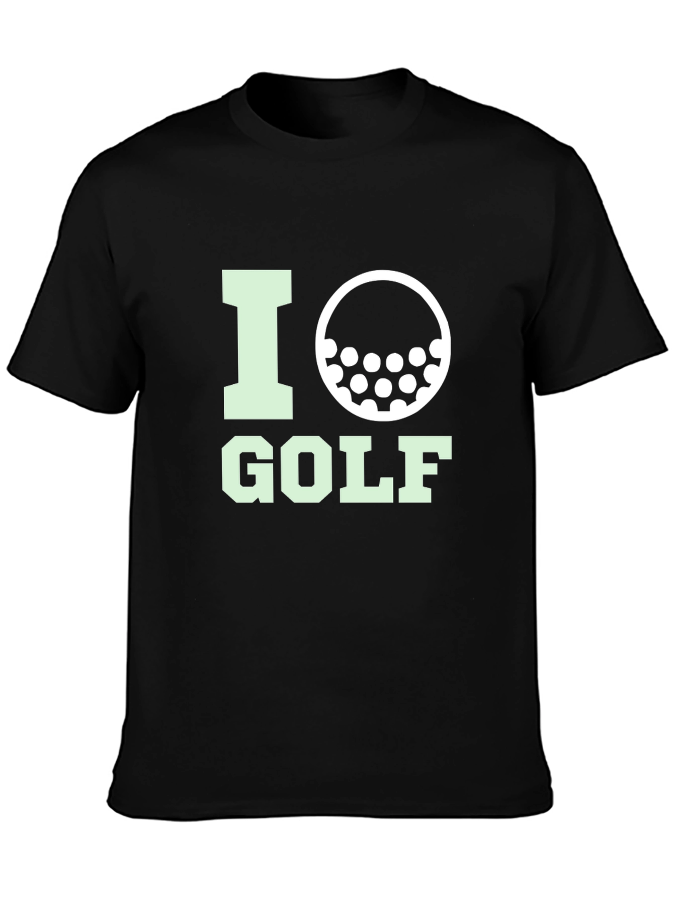 I Heart Golf T-Shirt - Novelty Golf Lover Tee