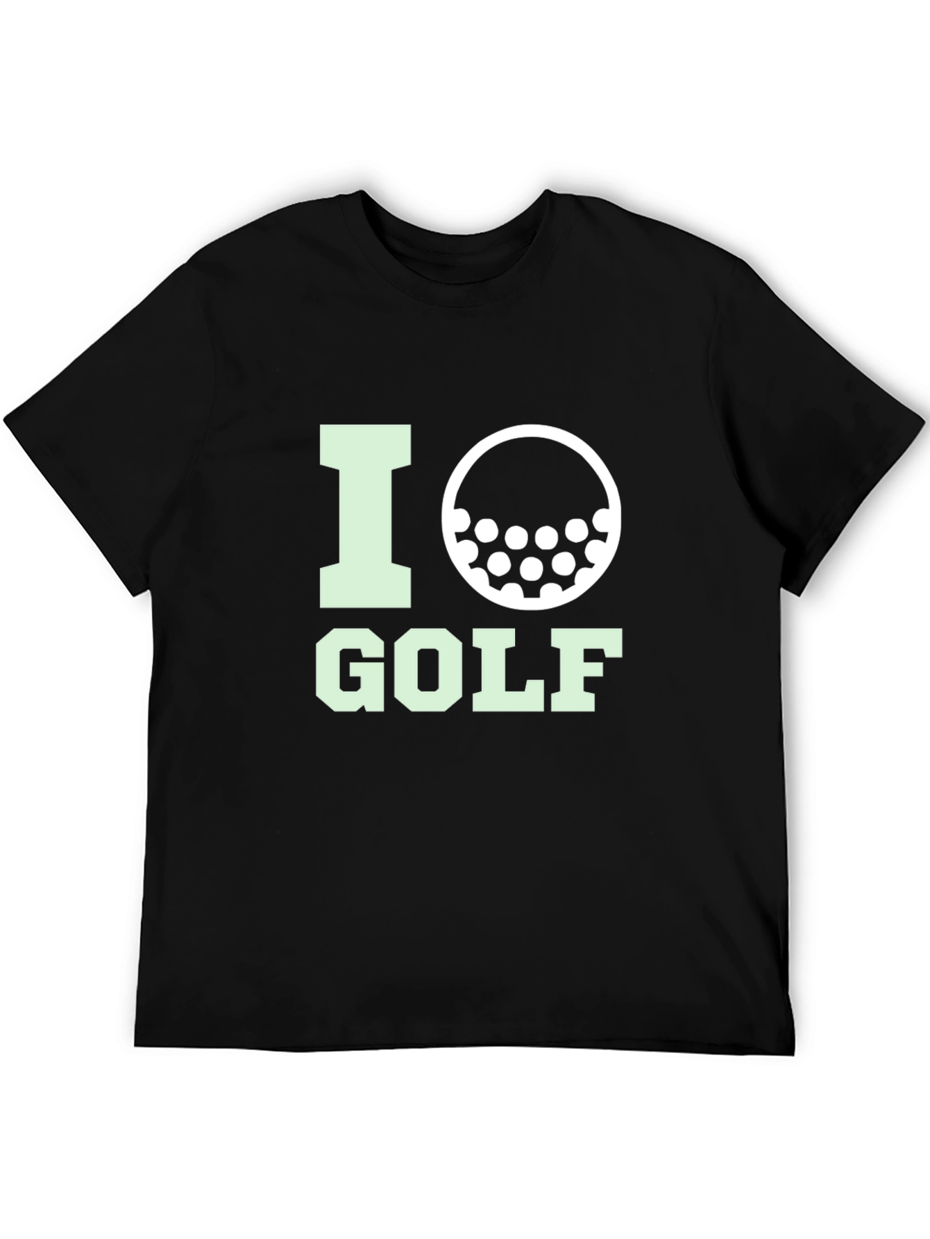I Heart Golf T-Shirt - Novelty Golf Lover Tee