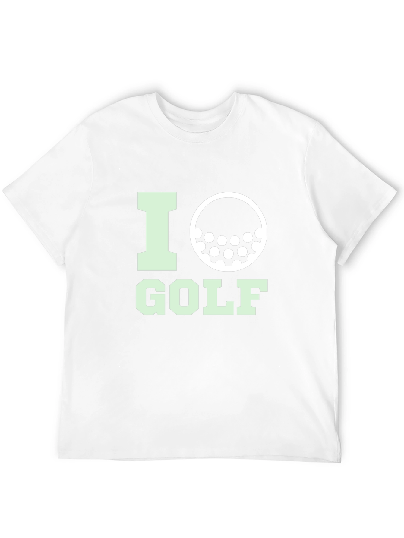 I Heart Golf T-Shirt - Novelty Golf Lover Tee