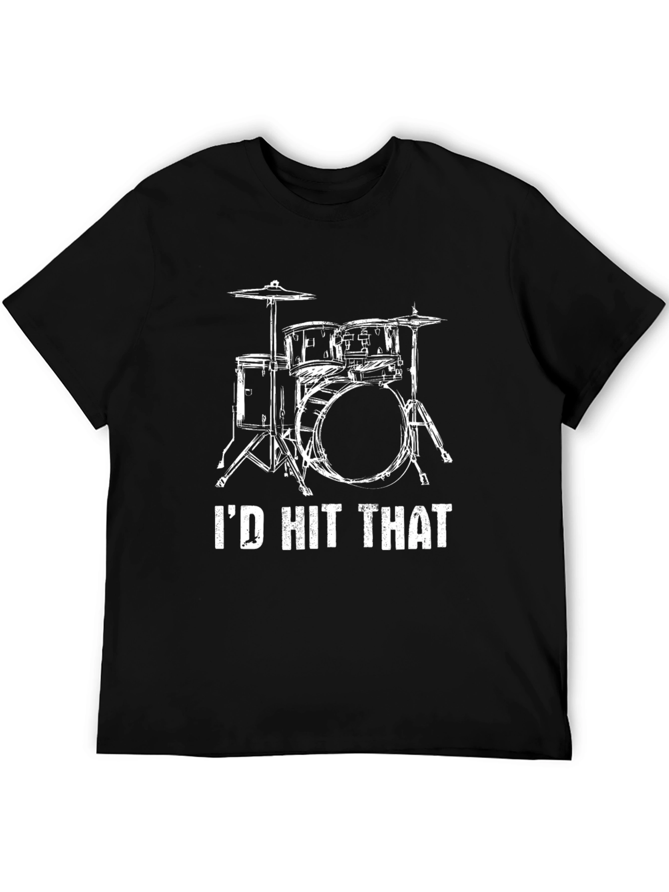 Id Hit That Drum Set T-Shirt