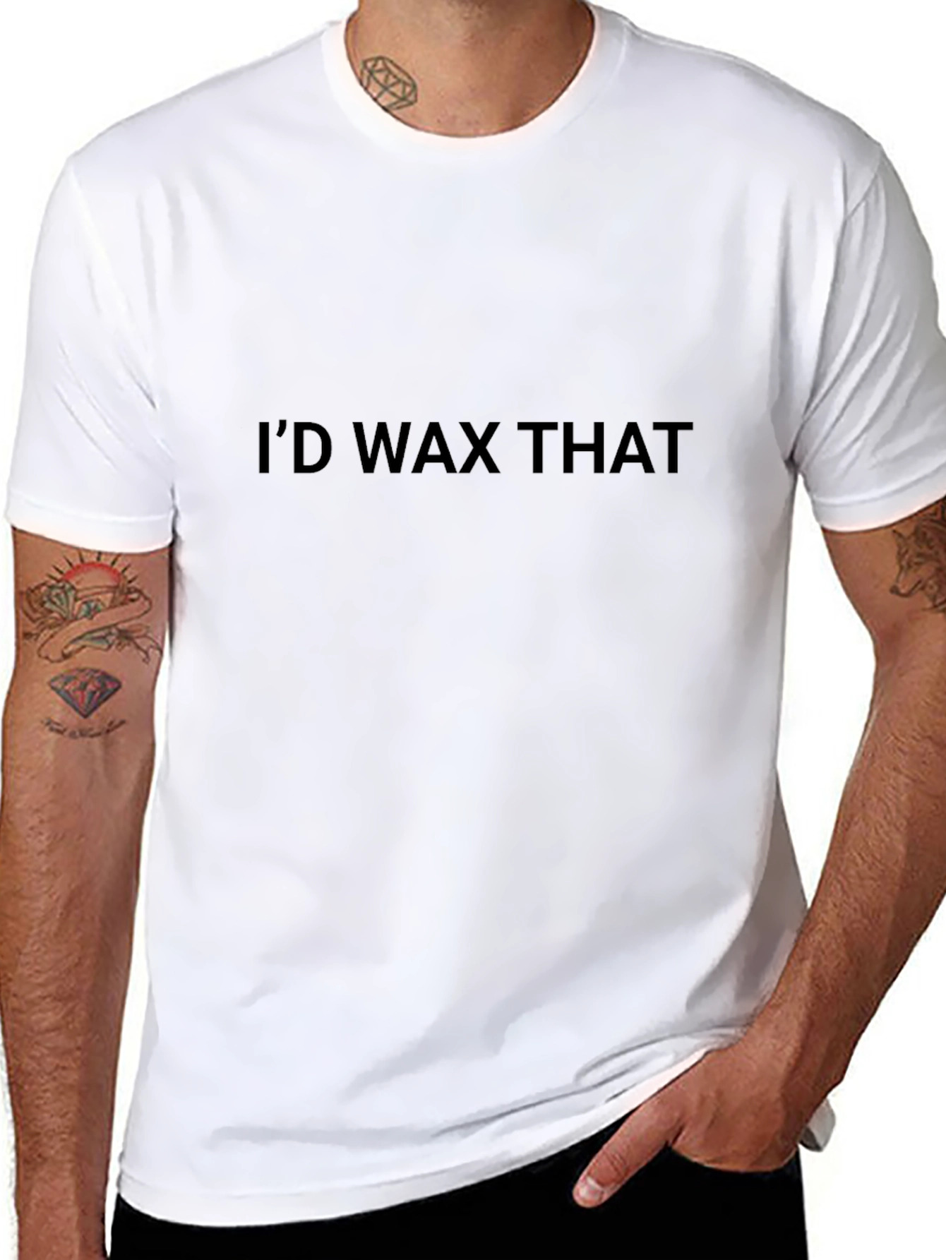 Id Wax That Black T-Shirt