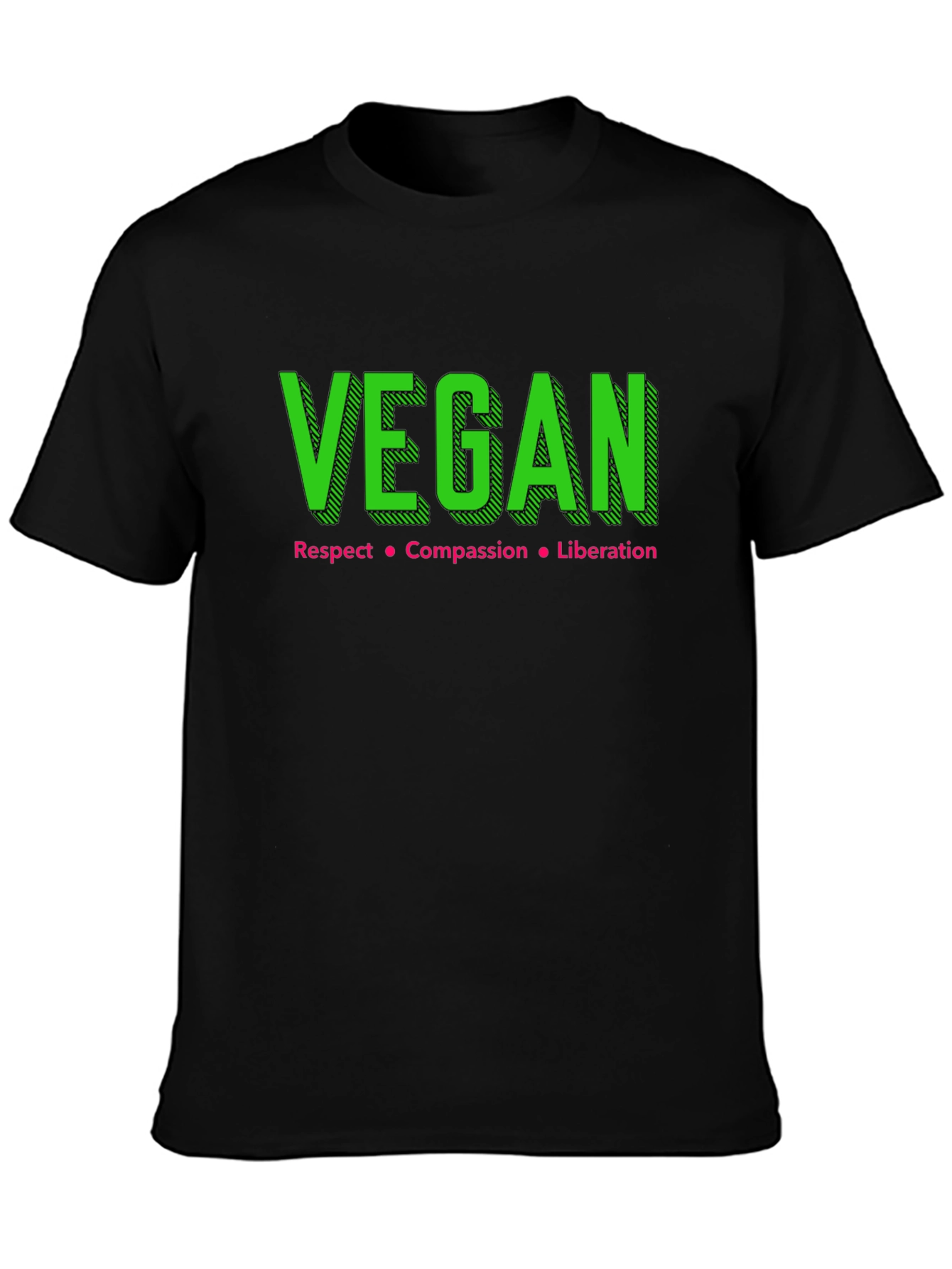 Vegan Respect Compassion Liberation Tee