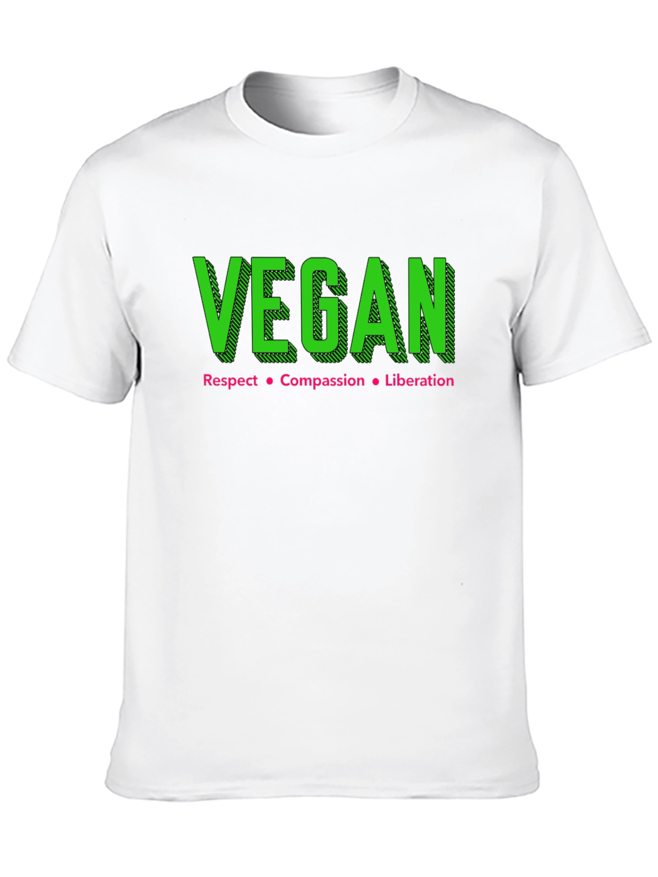 Vegan Respect Compassion Liberation Tee