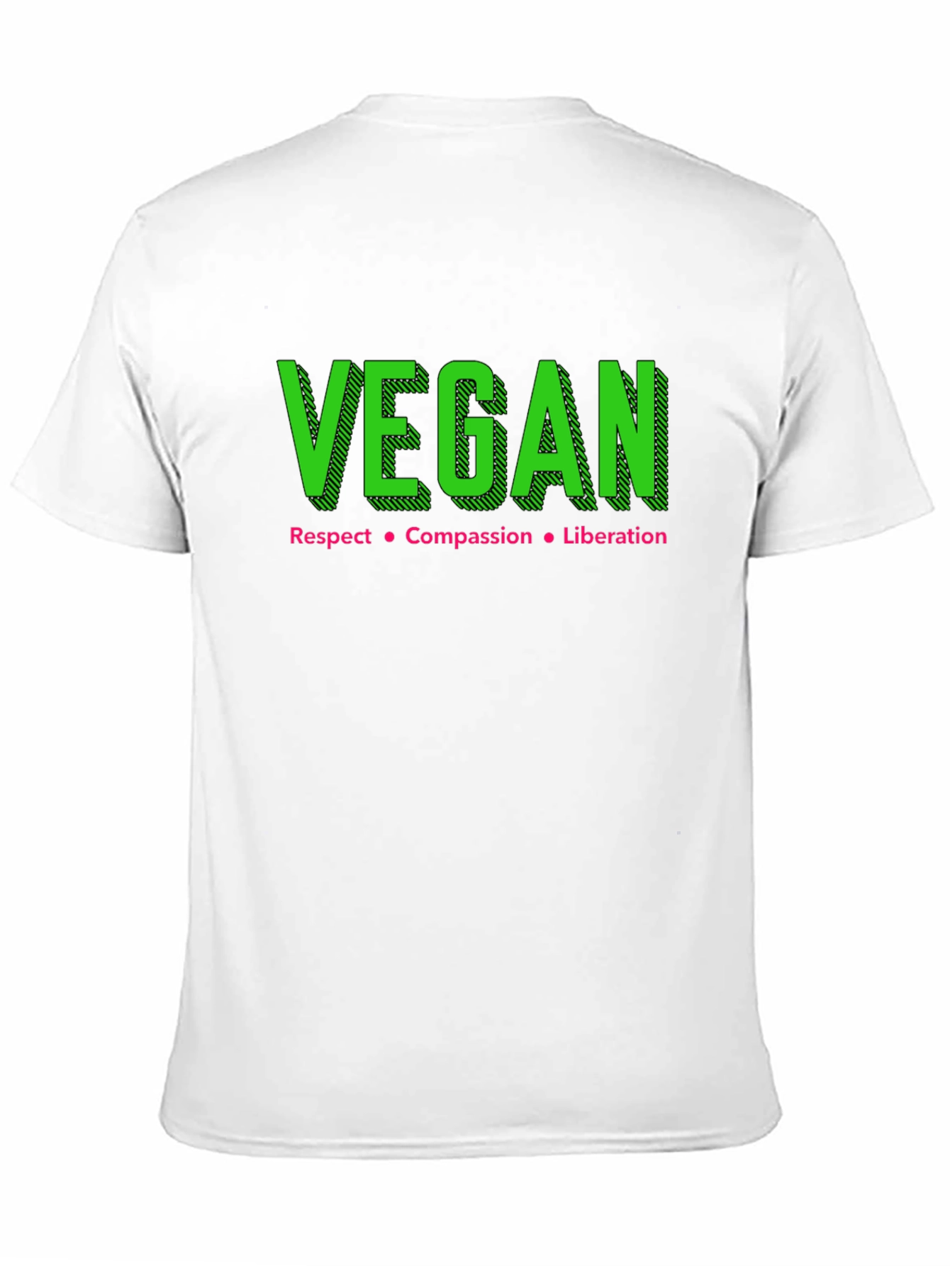 Vegan Respect Compassion Liberation Tee