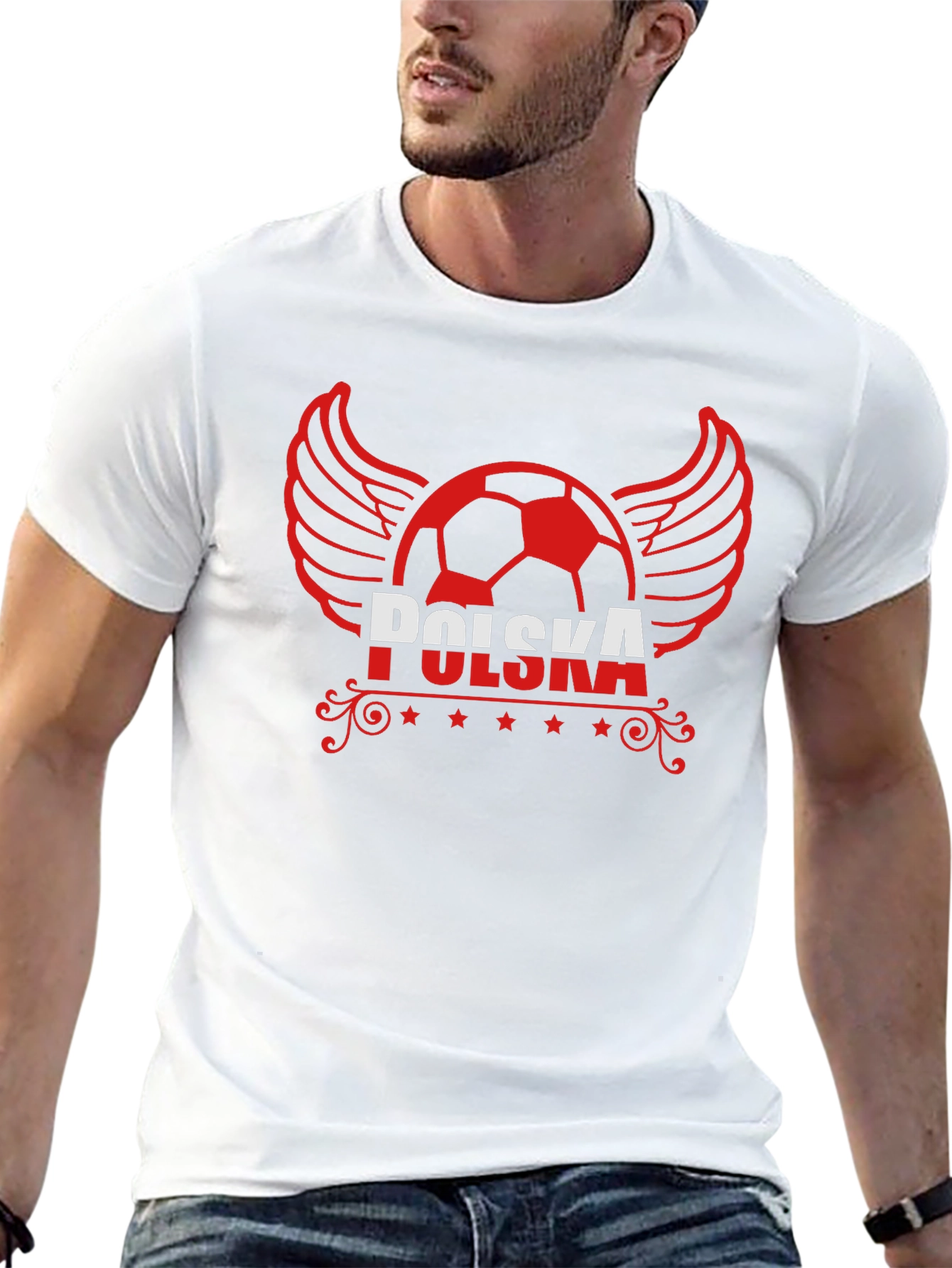 Poland Football T-Shirt | Polska Soccer Tee