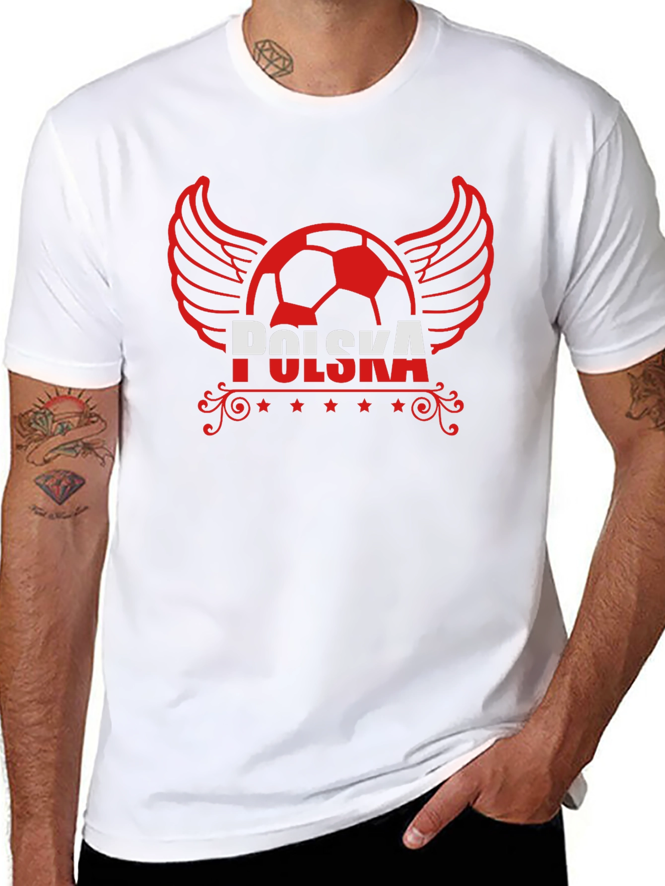 Poland Football T-Shirt | Polska Soccer Tee