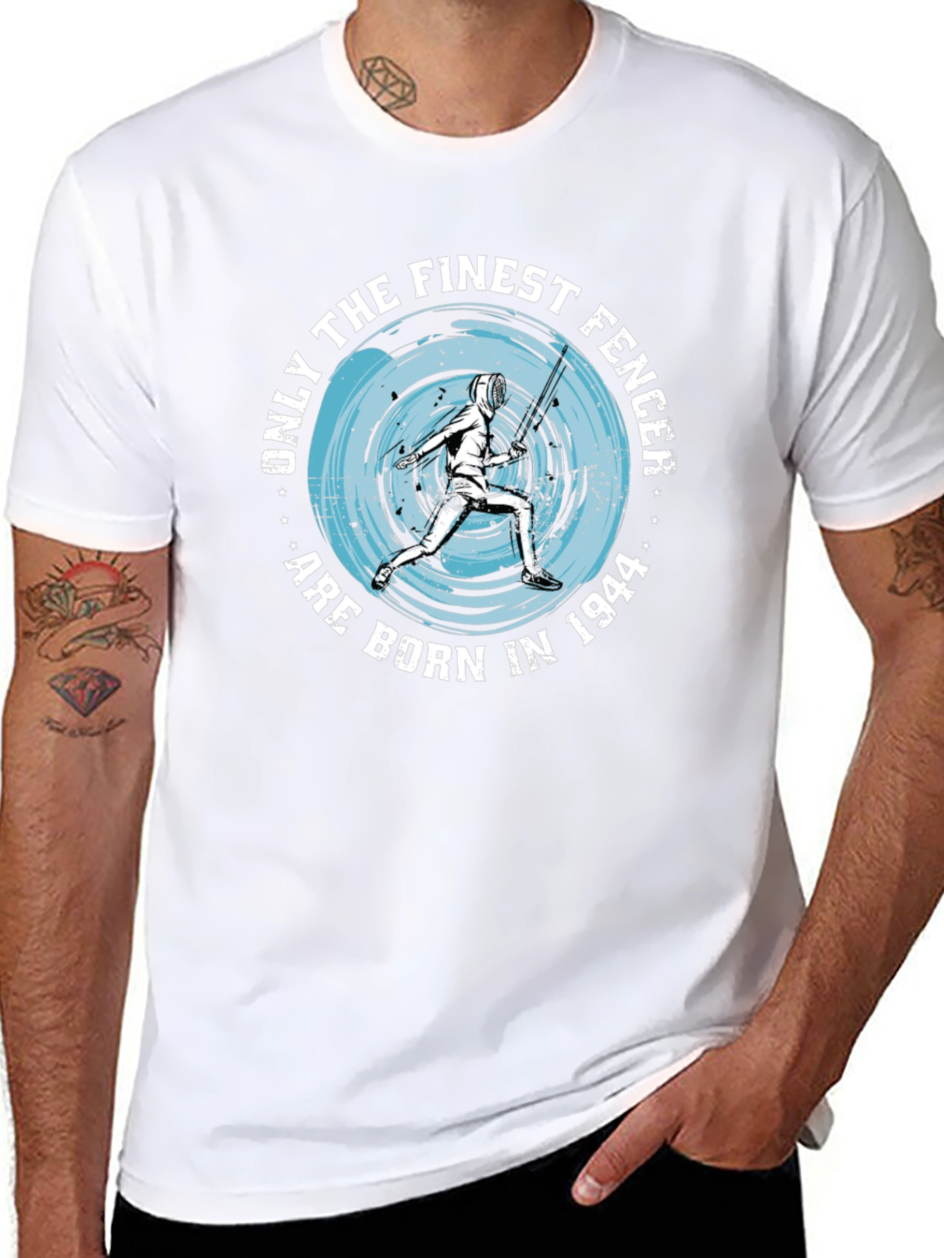 Finest Fencer Born in 1944 T-Shirt
