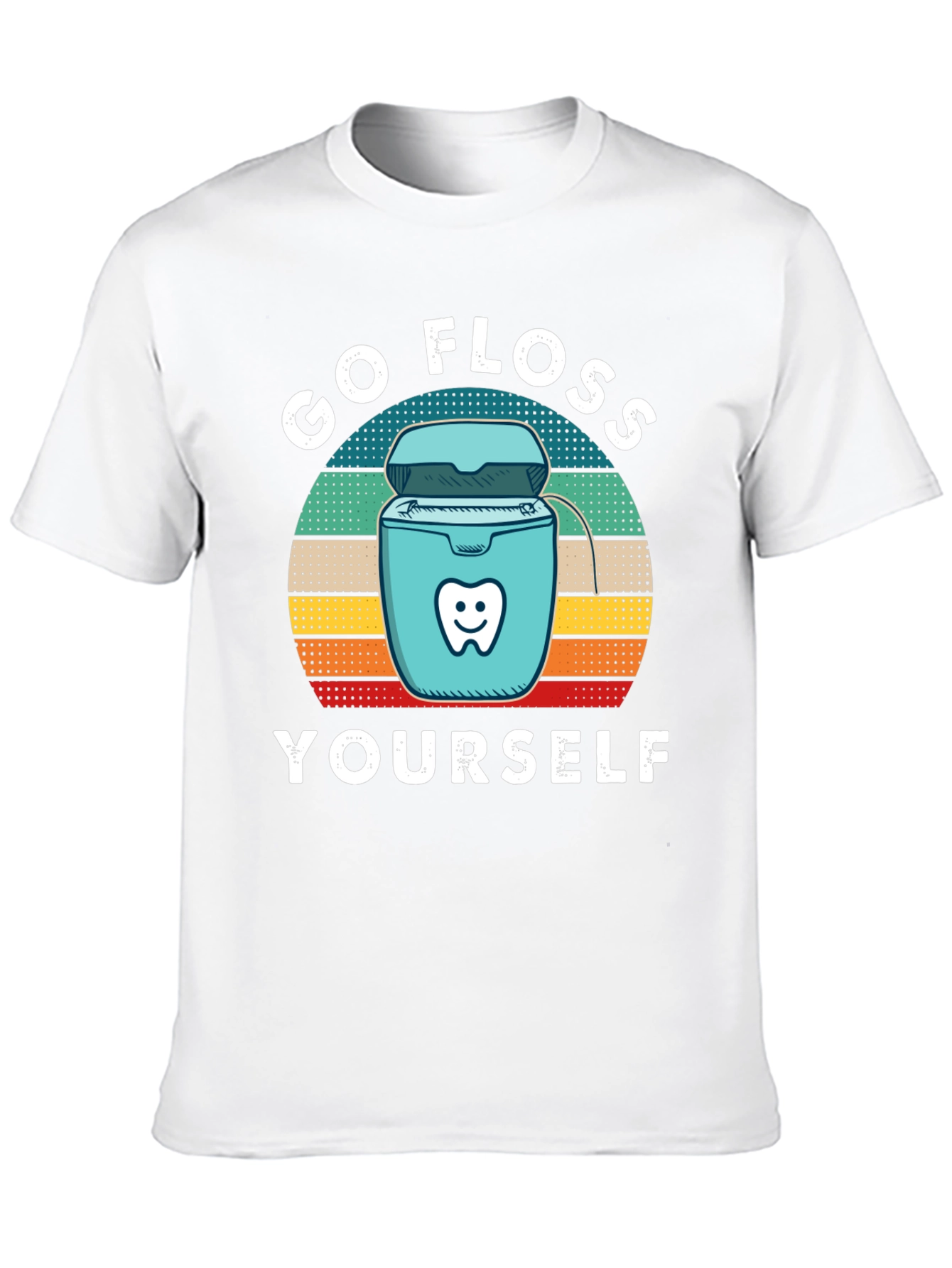 Go Floss Yourself T-Shirt Dental Hygiene Tee