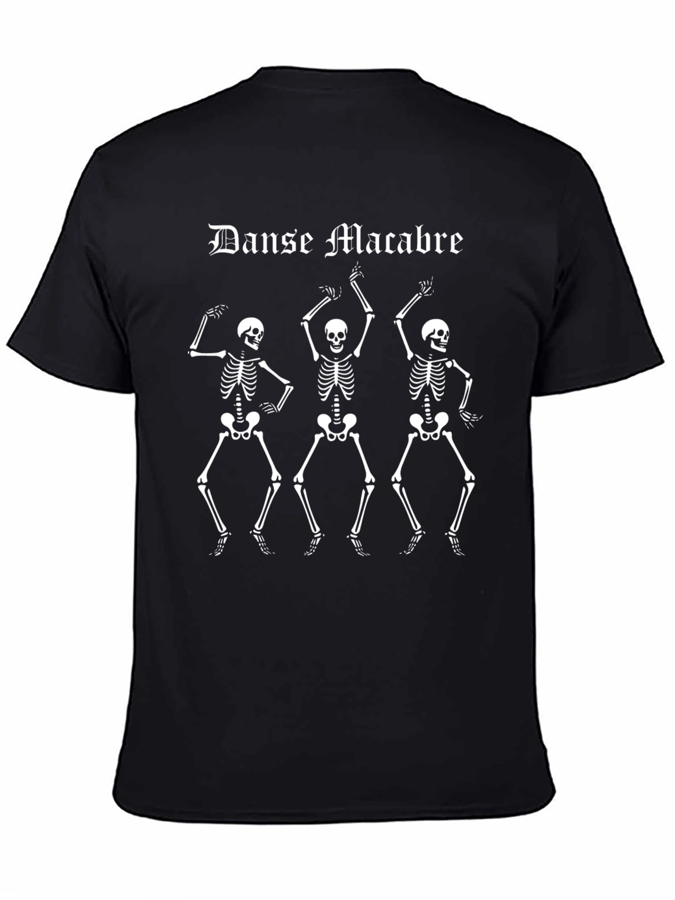 Danse Macabre Skeleton Graphic T-Shirt