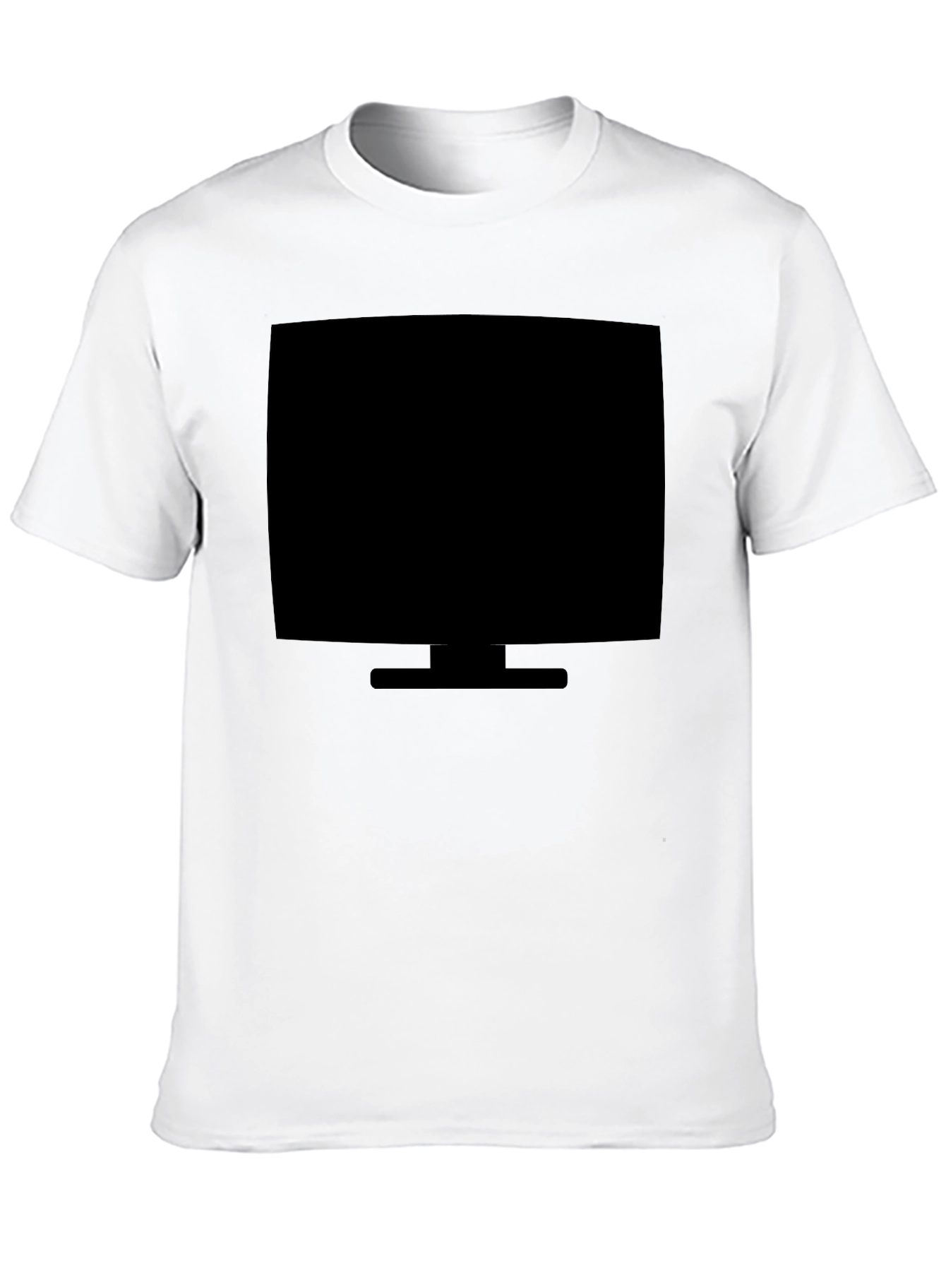 Retro Monitor Black T-Shirt