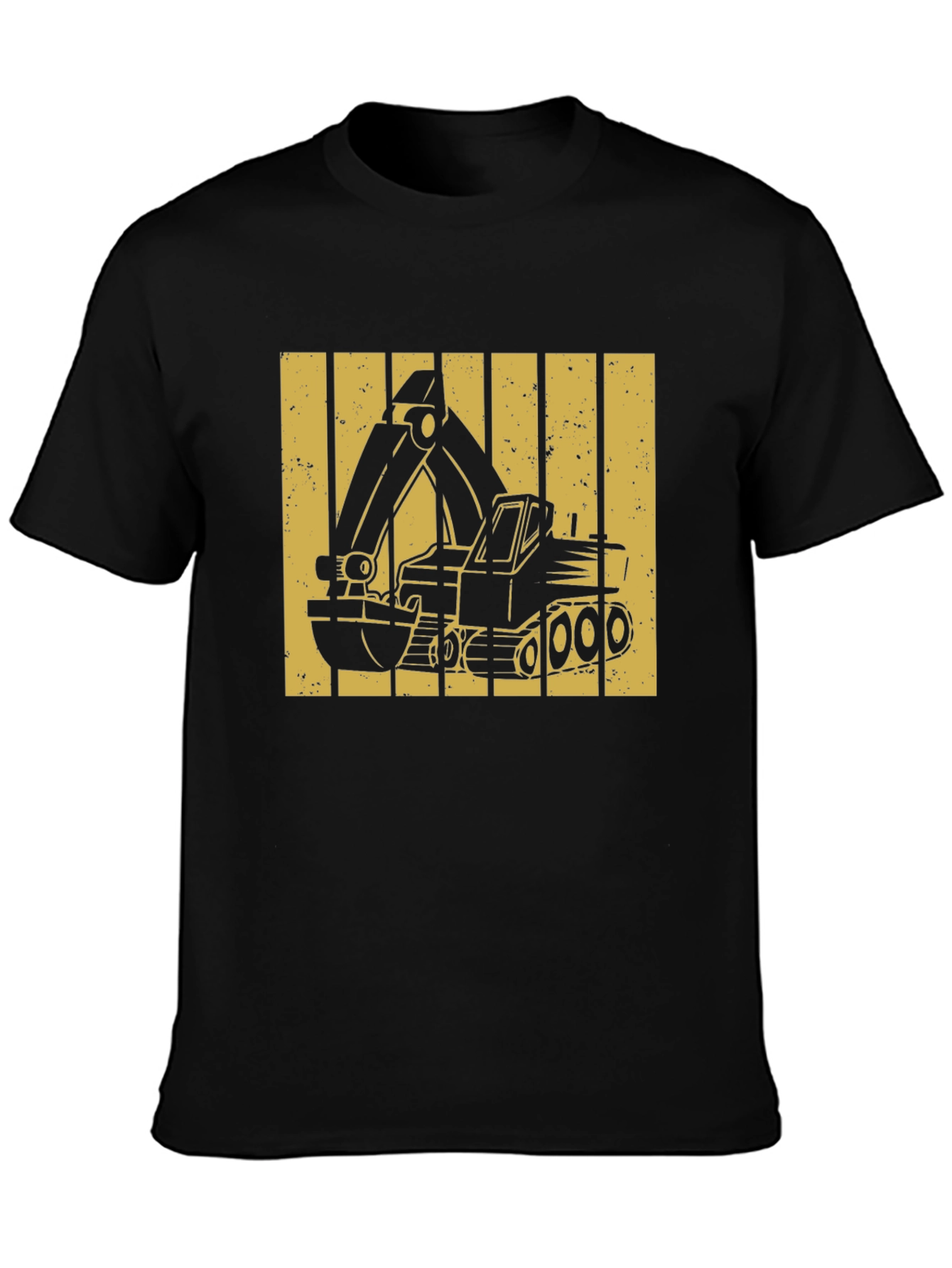 Excavator Graphic Tee - Heavy Equipment T-Shirt