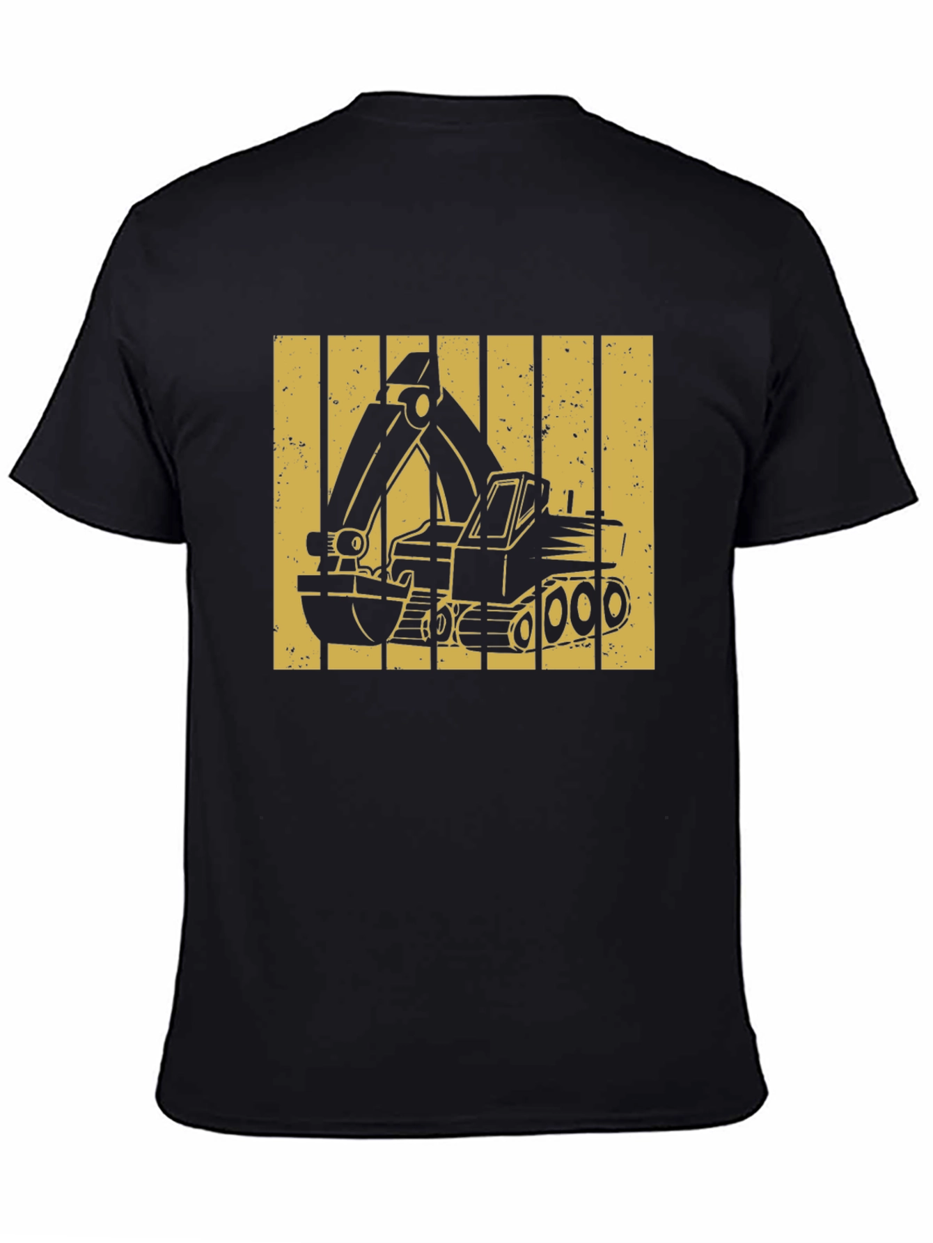 Excavator Graphic Tee - Heavy Equipment T-Shirt