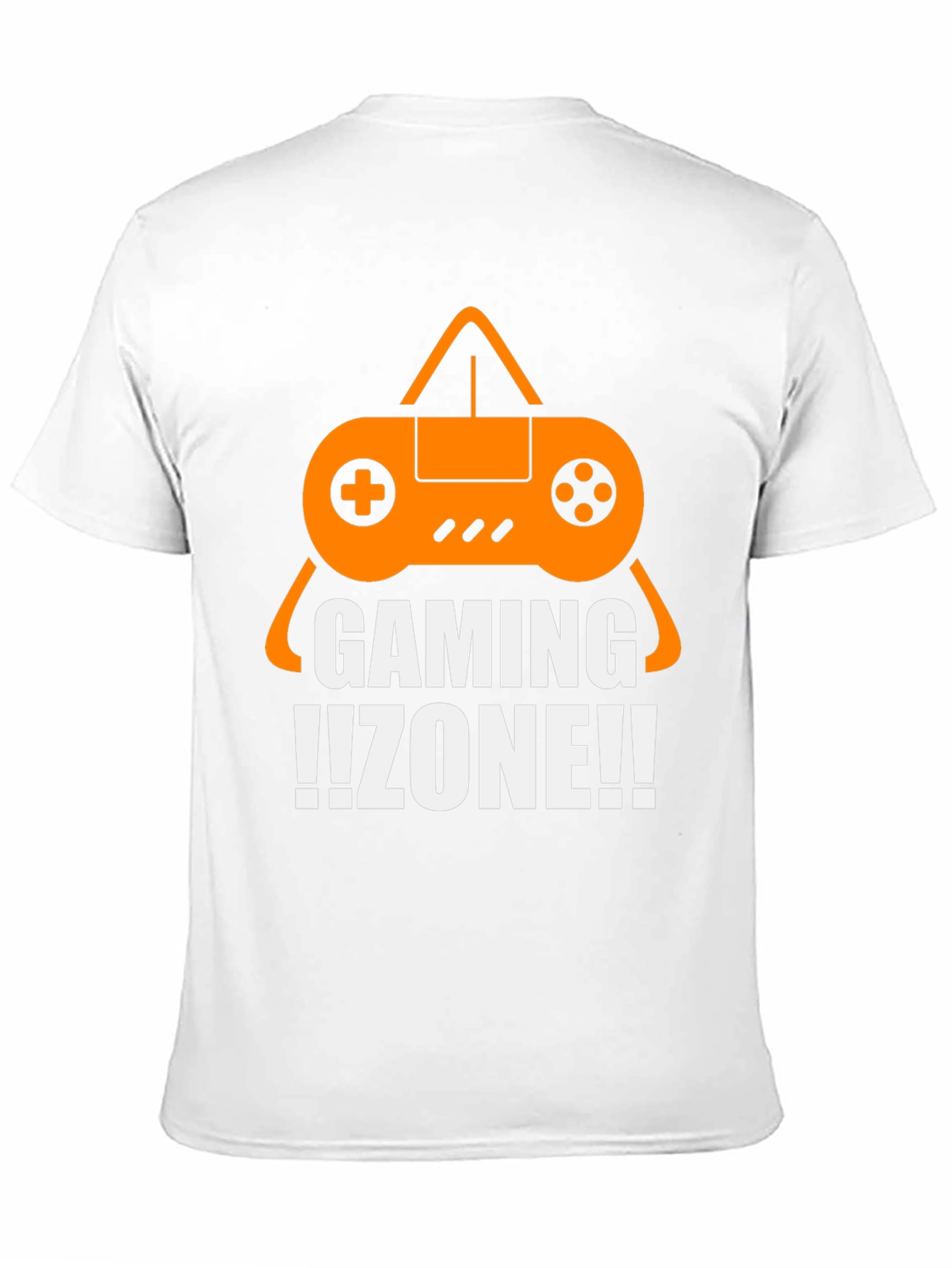 Gaming Zone T-Shirt - Black Cotton Gamer Tee