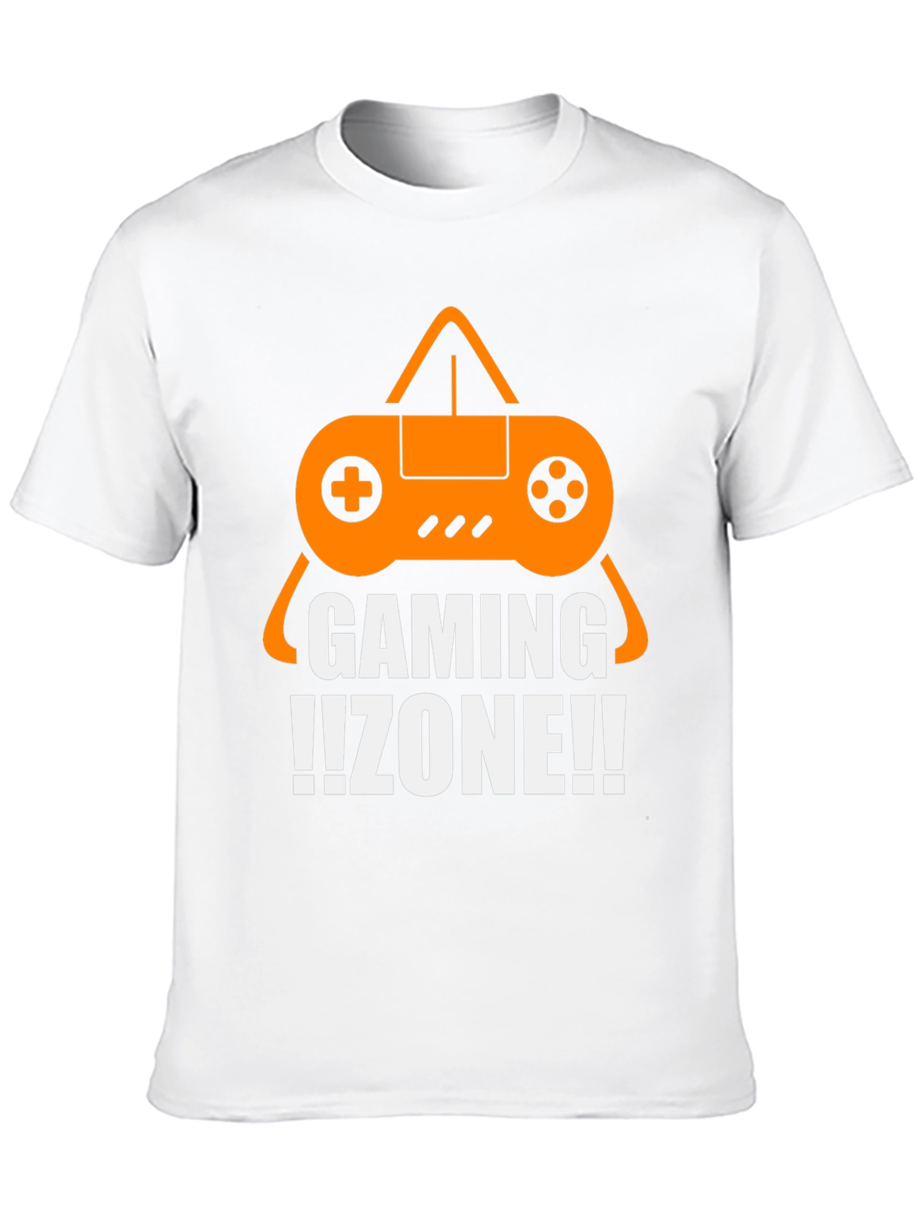Gaming Zone T-Shirt - Black Cotton Gamer Tee