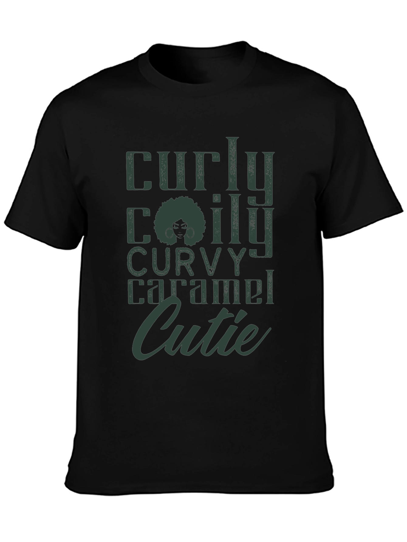 Curly Coily Curvy T-Shirt