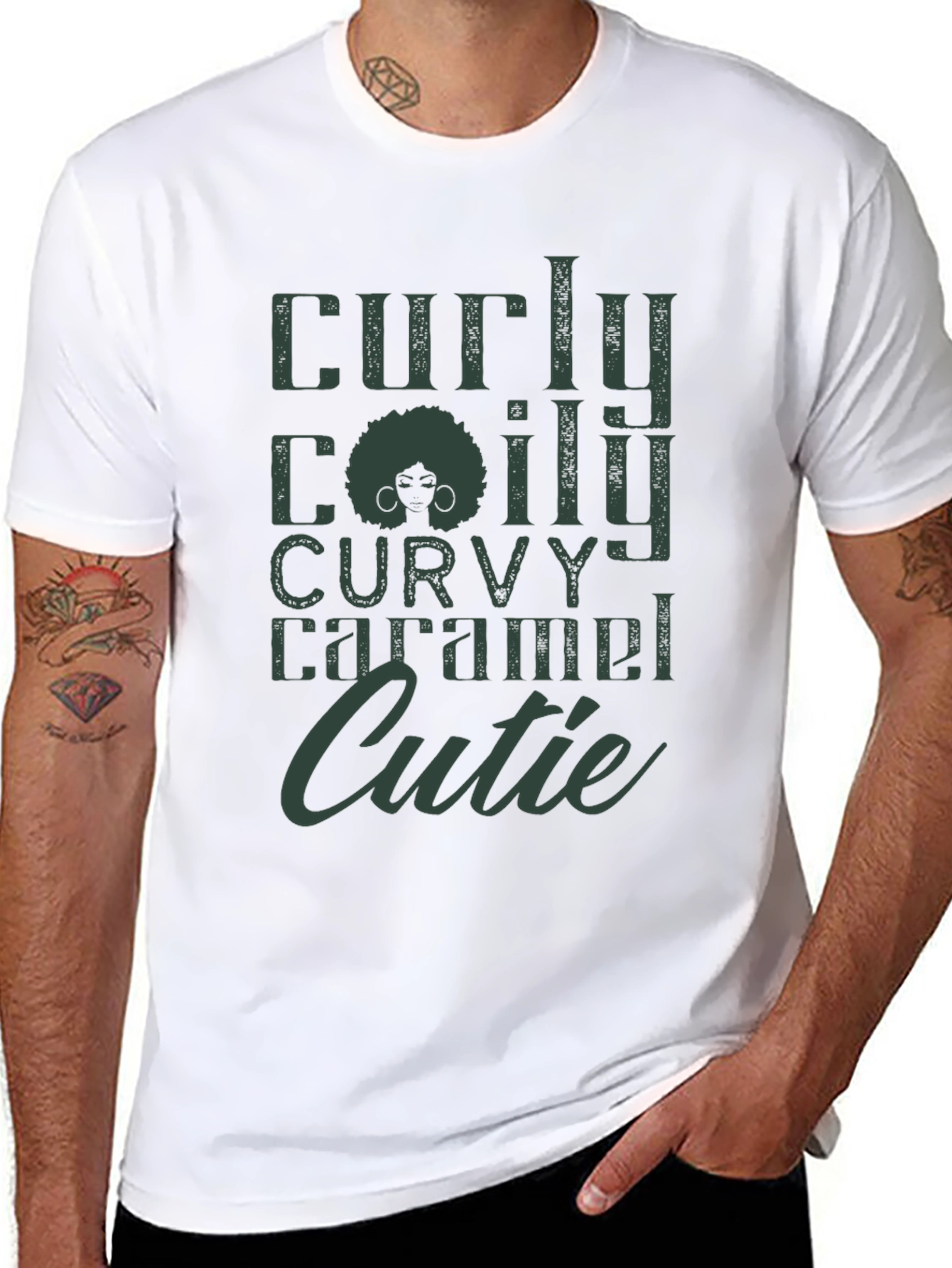 Curly Coily Curvy T-Shirt