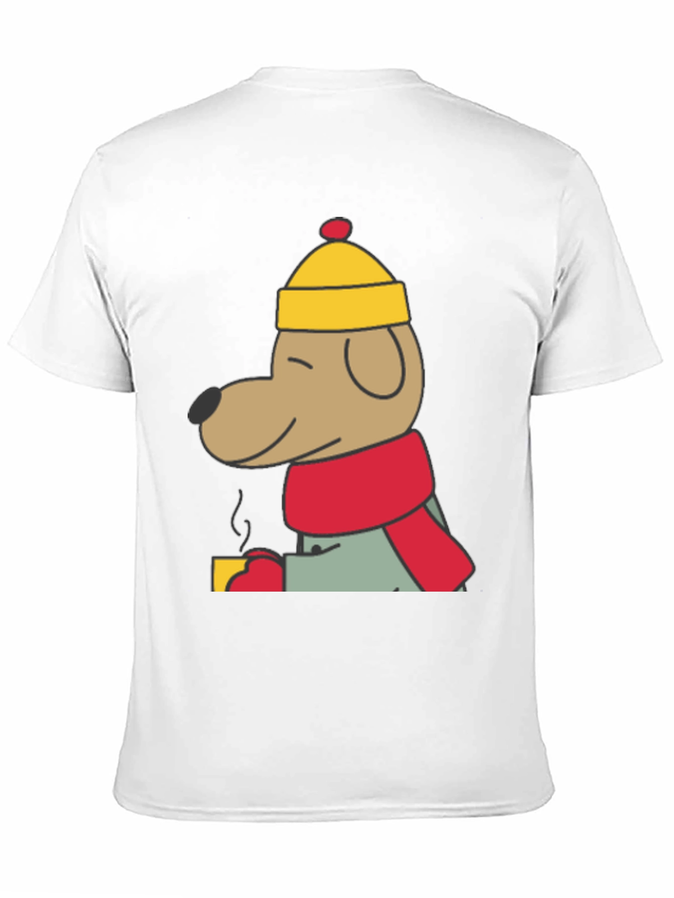 Cute Dog Cartoon Graphic Tee