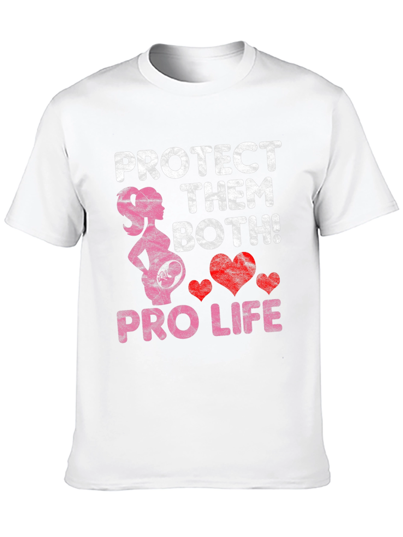 Pro Life T-Shirt Protect Them Both!