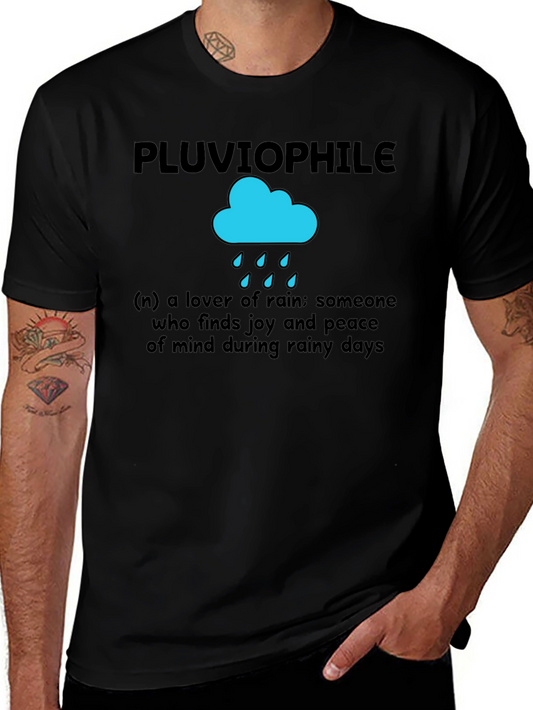 Pluviophile T-Shirt: Rain Lovers Comfort