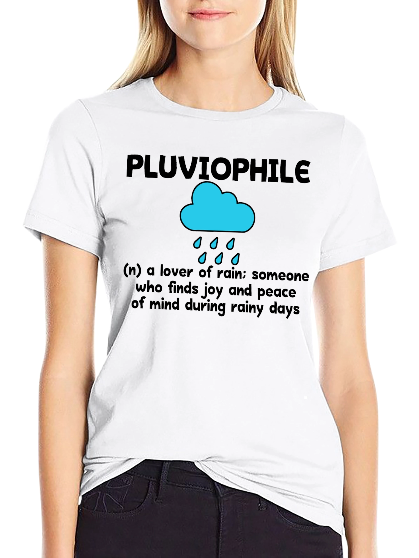 Pluviophile T-Shirt: Rain Lovers Comfort