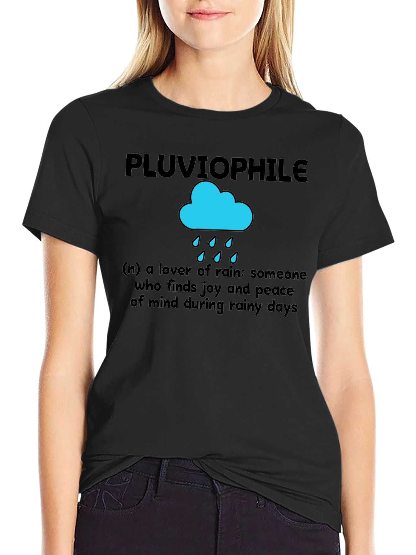 Pluviophile T-Shirt: Rain Lovers Comfort