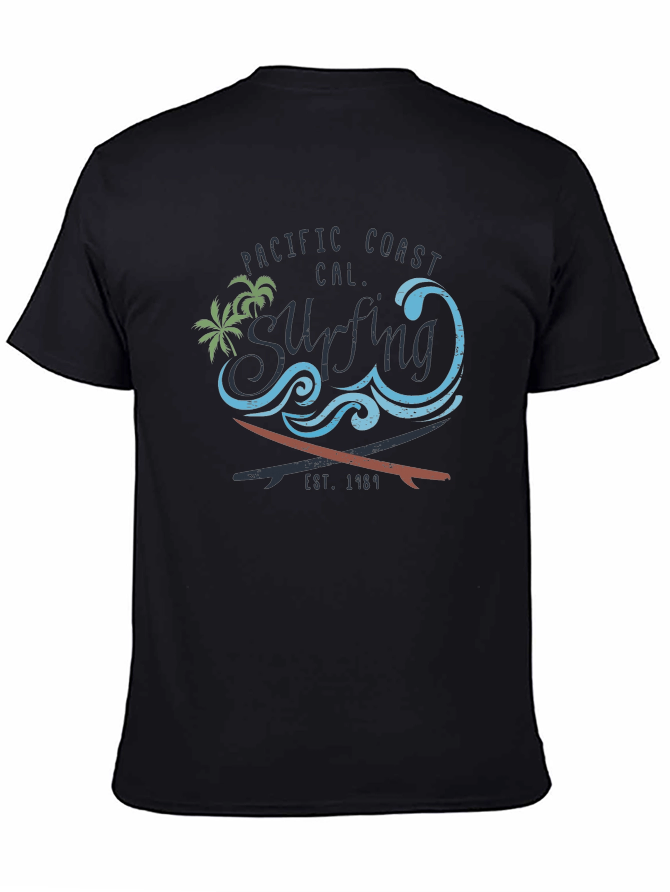 Pacific Coast Surfing Tee - EST. 1984