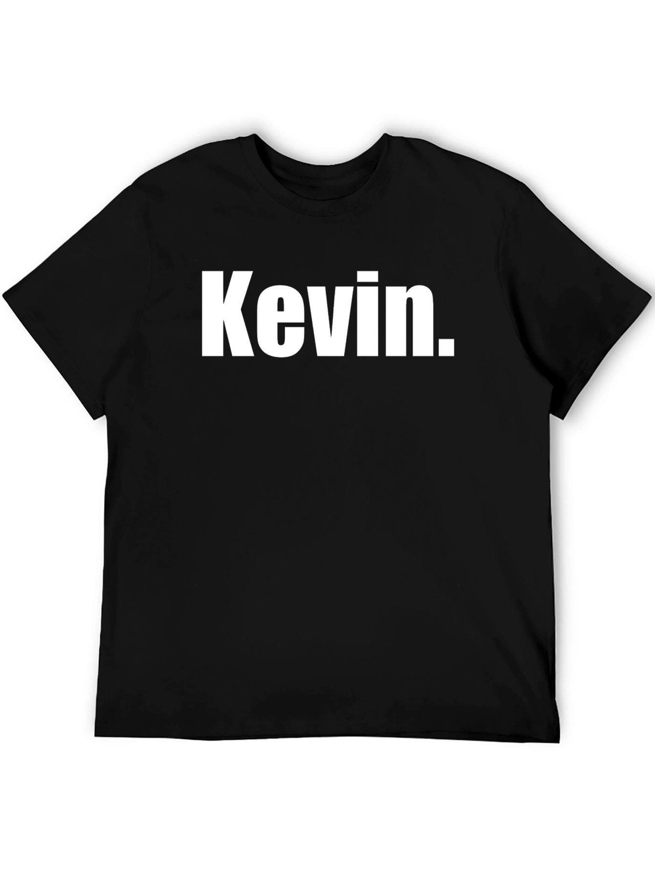 Kevin T-Shirt - Black Cotton Tee
