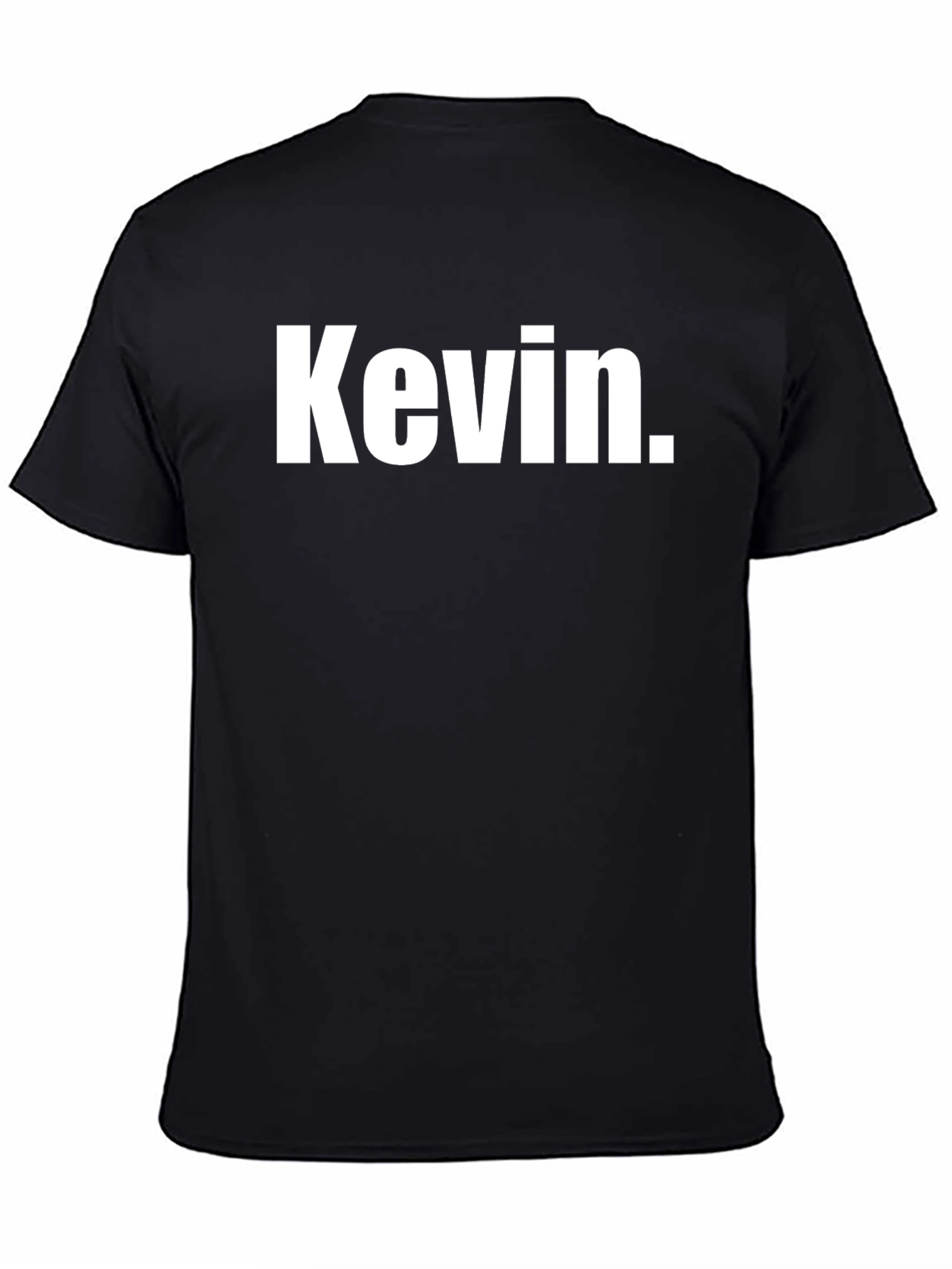 Kevin T-Shirt - Black Cotton Tee